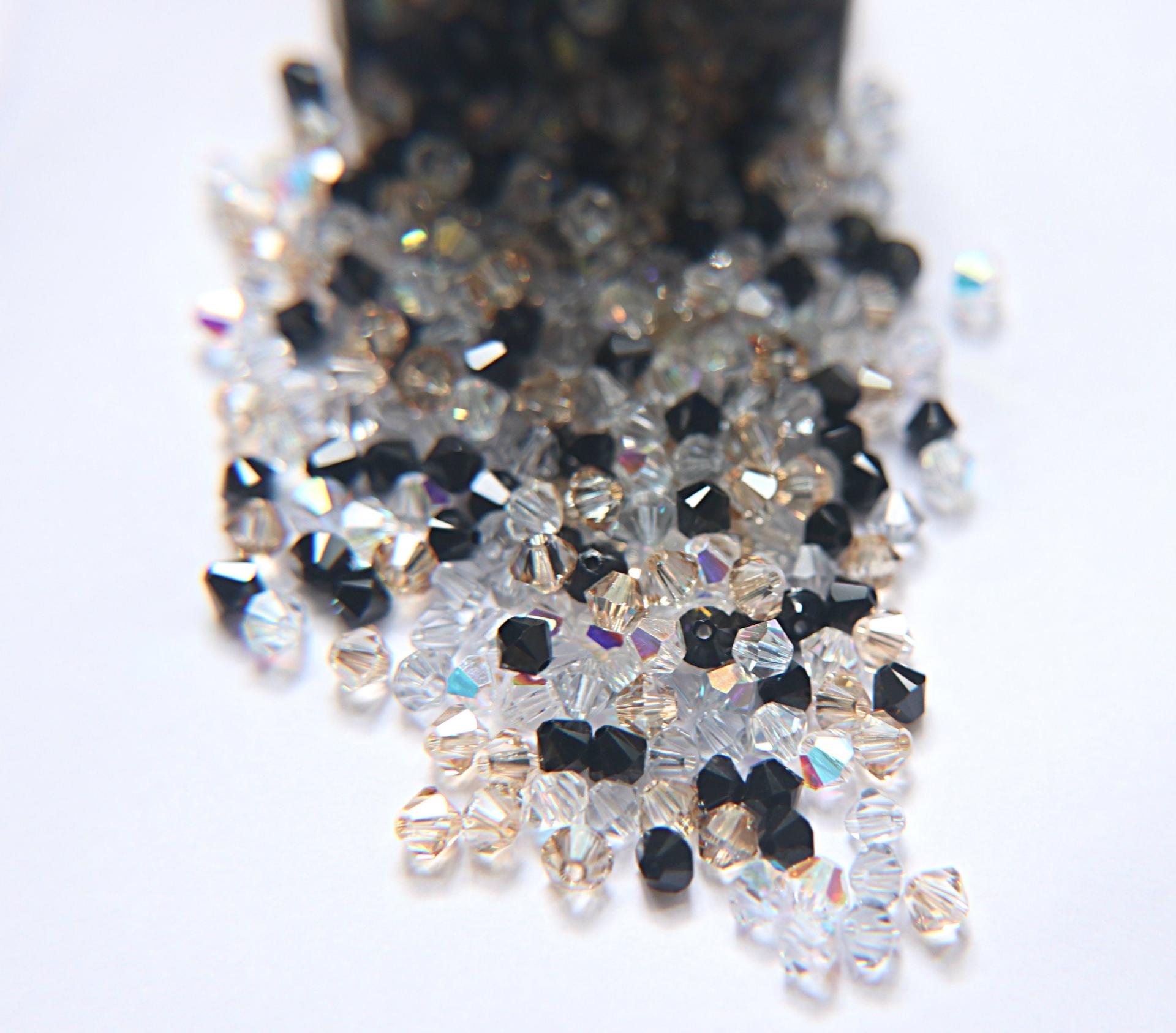 4mm Prom Queen Designer Mixes Swarovski Bicone beads 36/72/144/432/720 Pieces loose beads, mix beads, embroidery materials, craft supplies