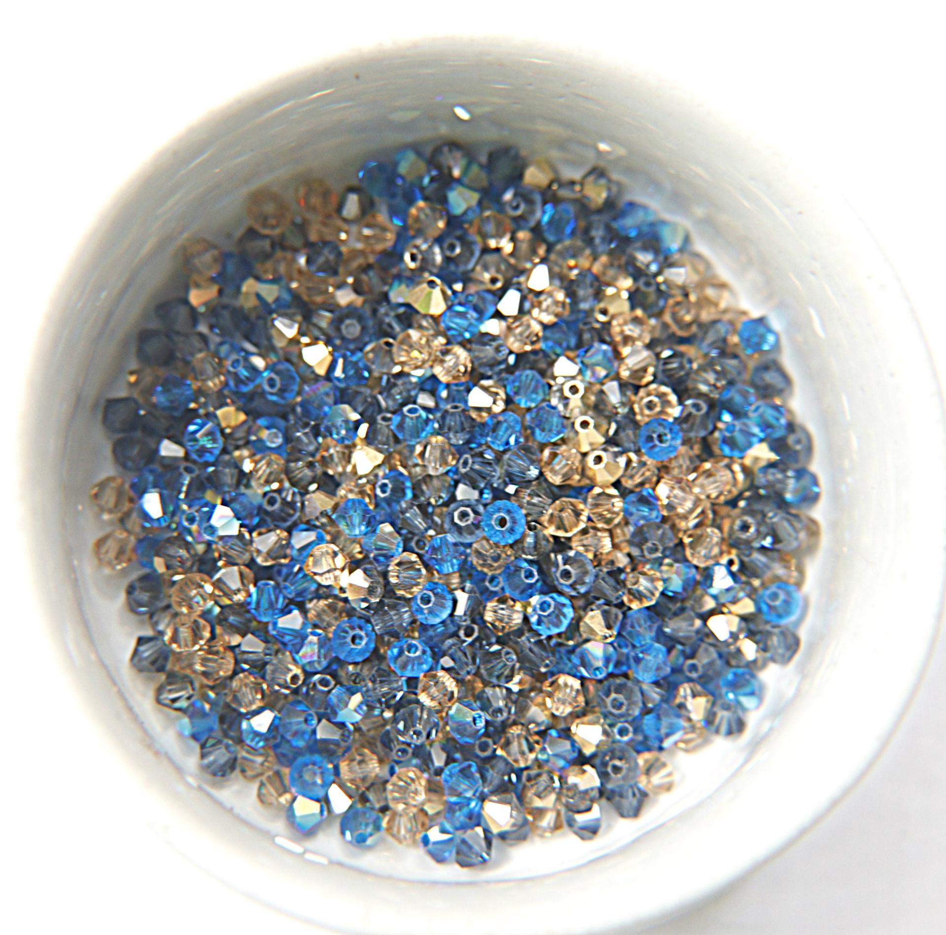 4mm Symphony Designer Mixes Swarovski Bicone beads 36/72/144/432/720 Pieces loose beads, mix beads, embroidery materials, craft supplies