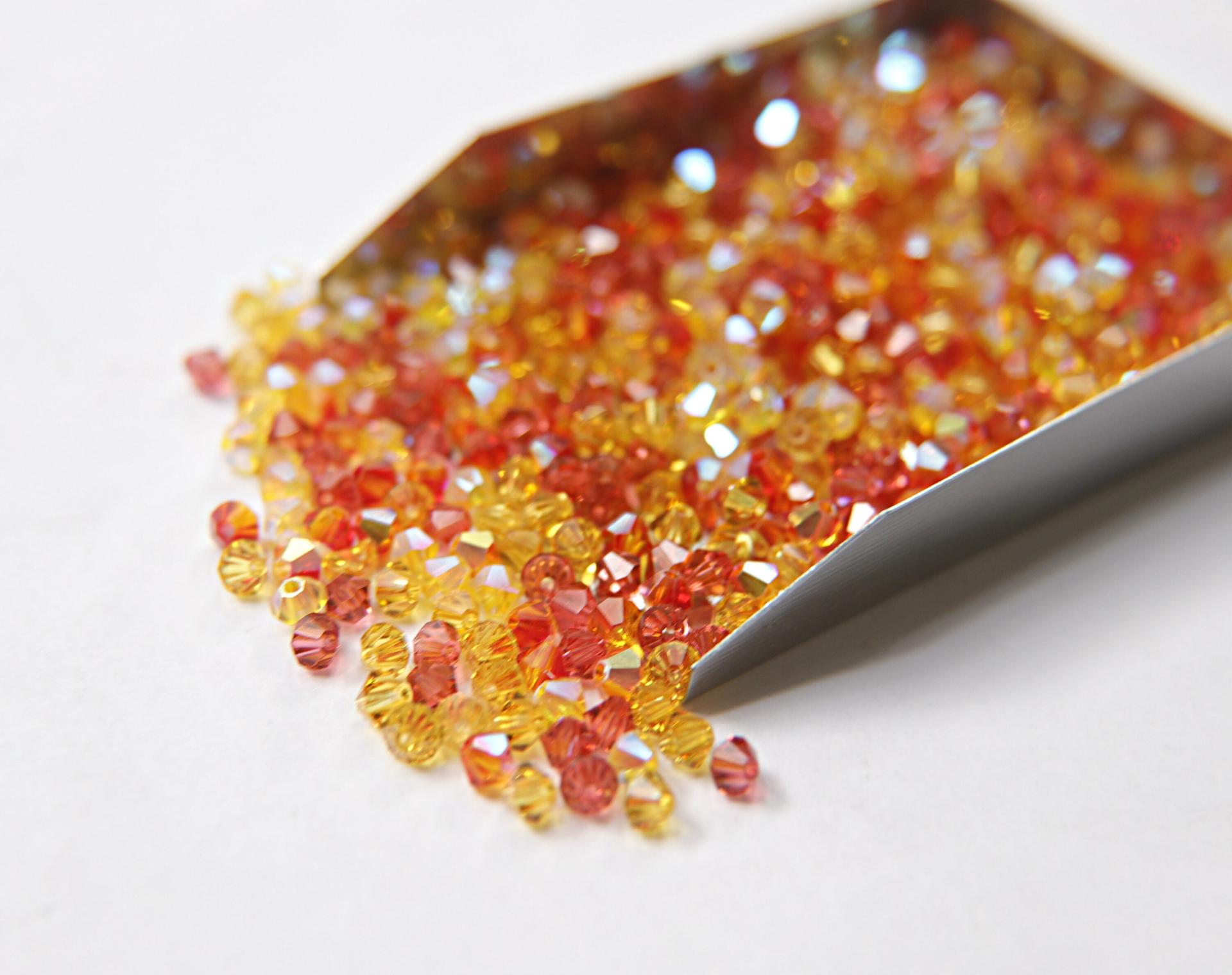 4mm Alstromeria Designer Mixes Swarovski Bicone beads 36/72/144/432/720 Pieces loose beads, mix beads, embroidery materials, craft supplies