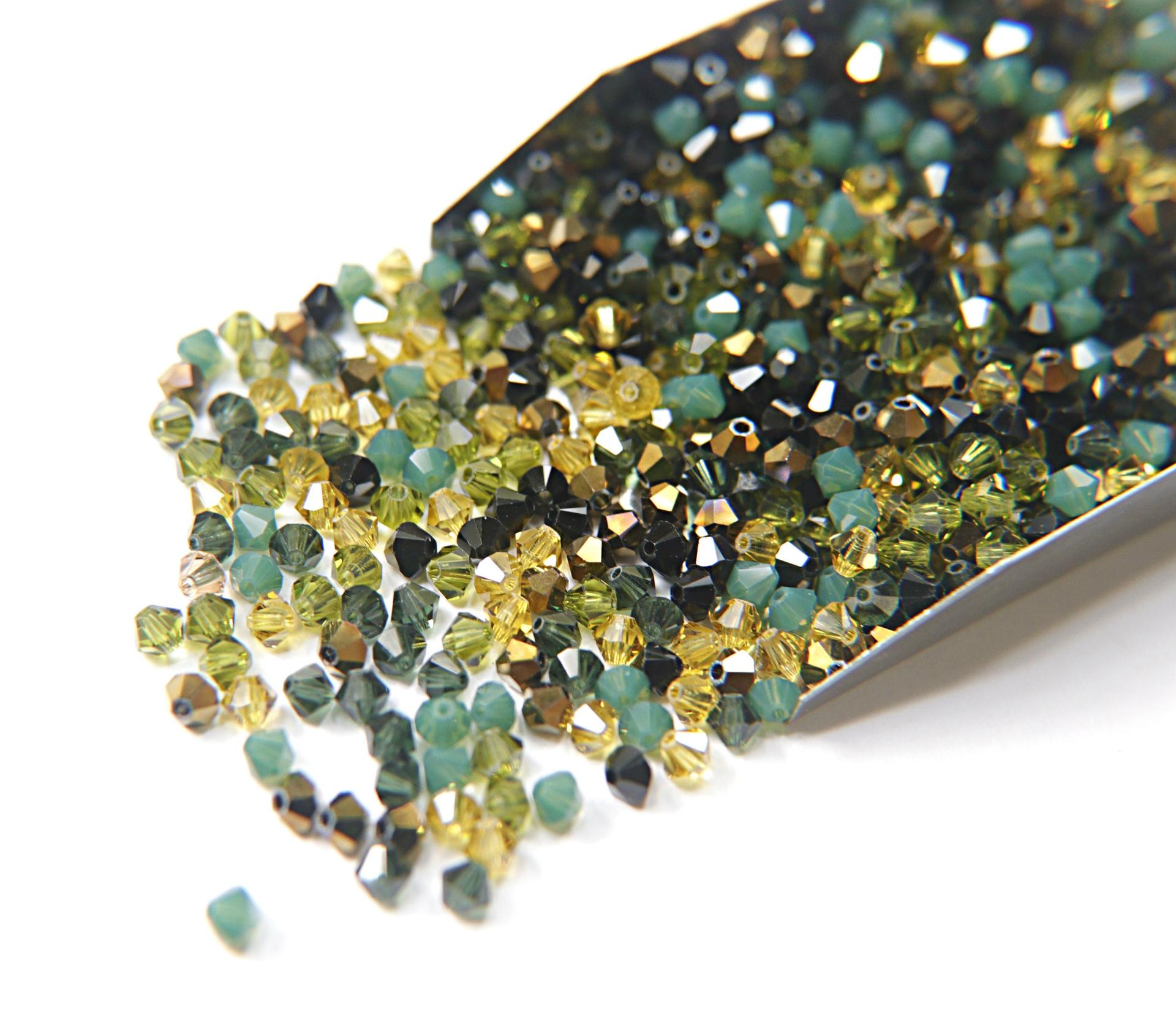 4mm Glitz Designer Mixes Swarovski Bicone beads 36/72/144/432/720 Pieces loose beads, mix beads, embroidery materials, craft supplies