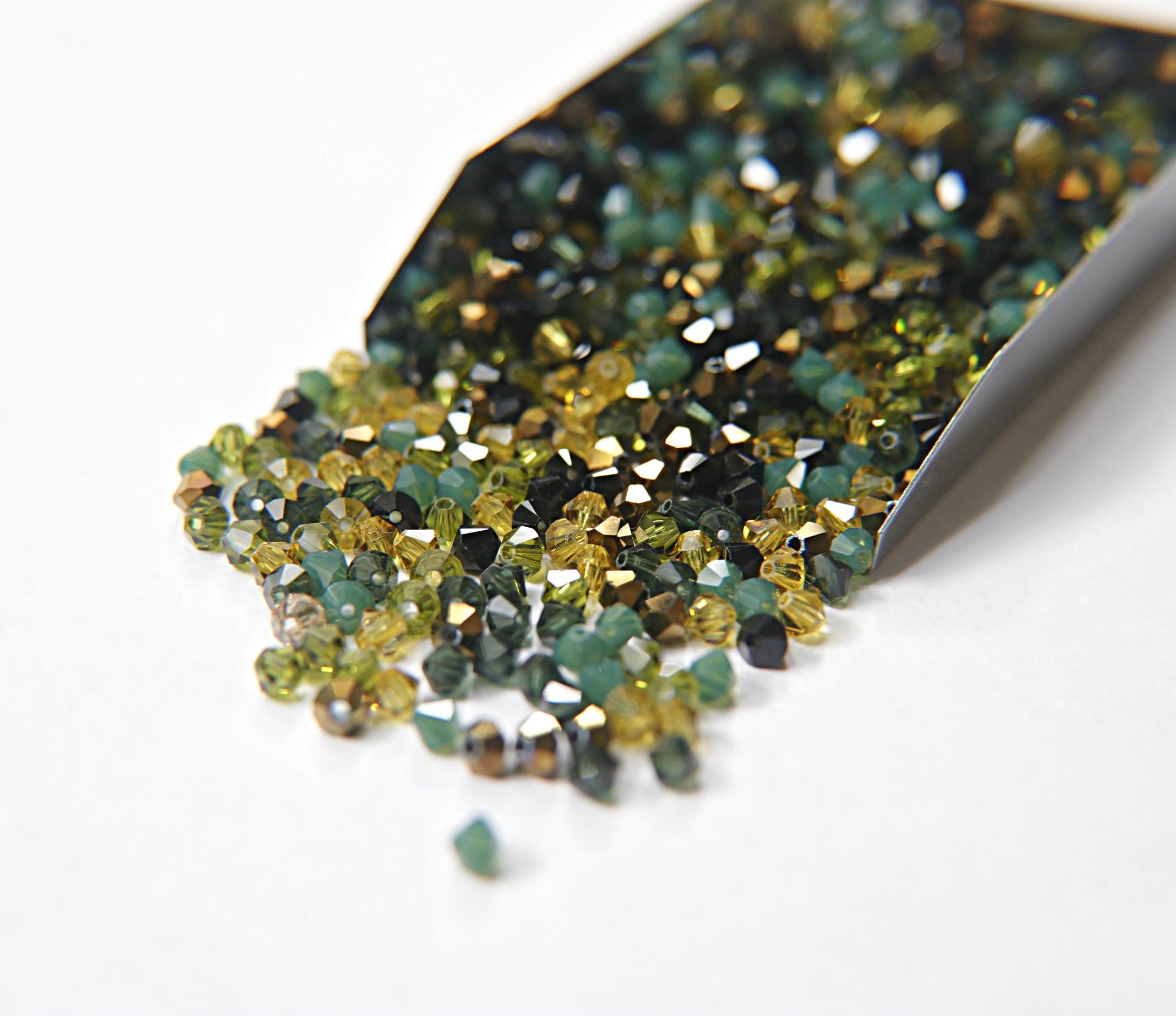 4mm Glitz Designer Mixes Swarovski Bicone beads 36/72/144/432/720 Pieces loose beads, mix beads, embroidery materials, craft supplies
