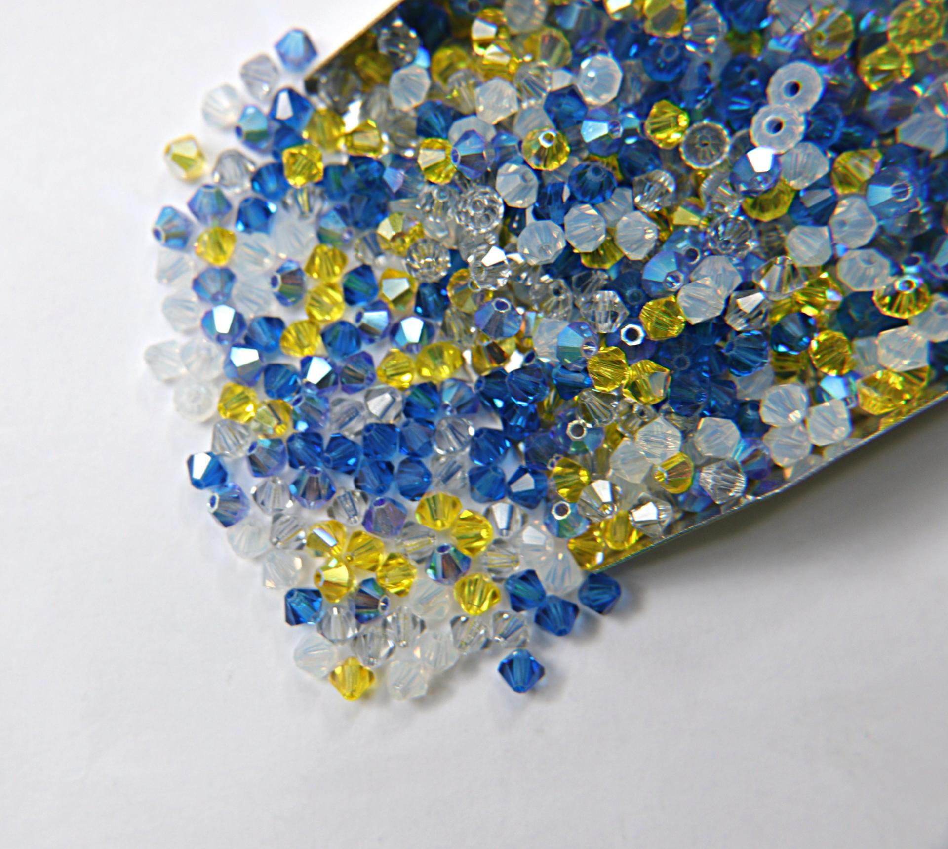 4mm Dianella Designer Mixes Swarovski Bicone beads 36/72/144/432/720 Pieces loose beads, mix beads, embroidery materials, craft supplies