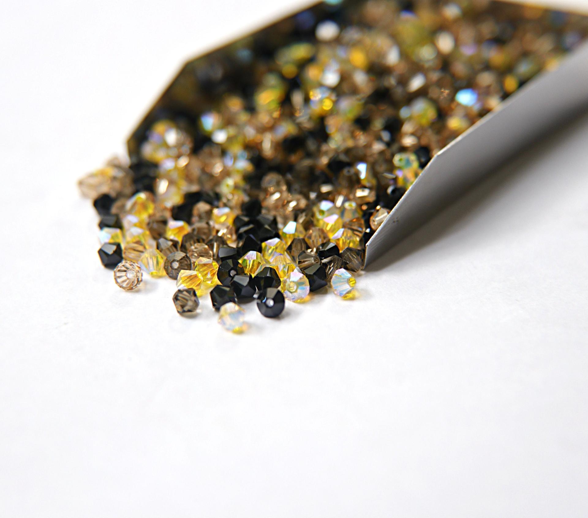 4mm Twilight Designer Mixes Swarovski Bicone beads 36/72/144/432/720 Pieces loose beads, mix beads, embroidery materials, craft supplies