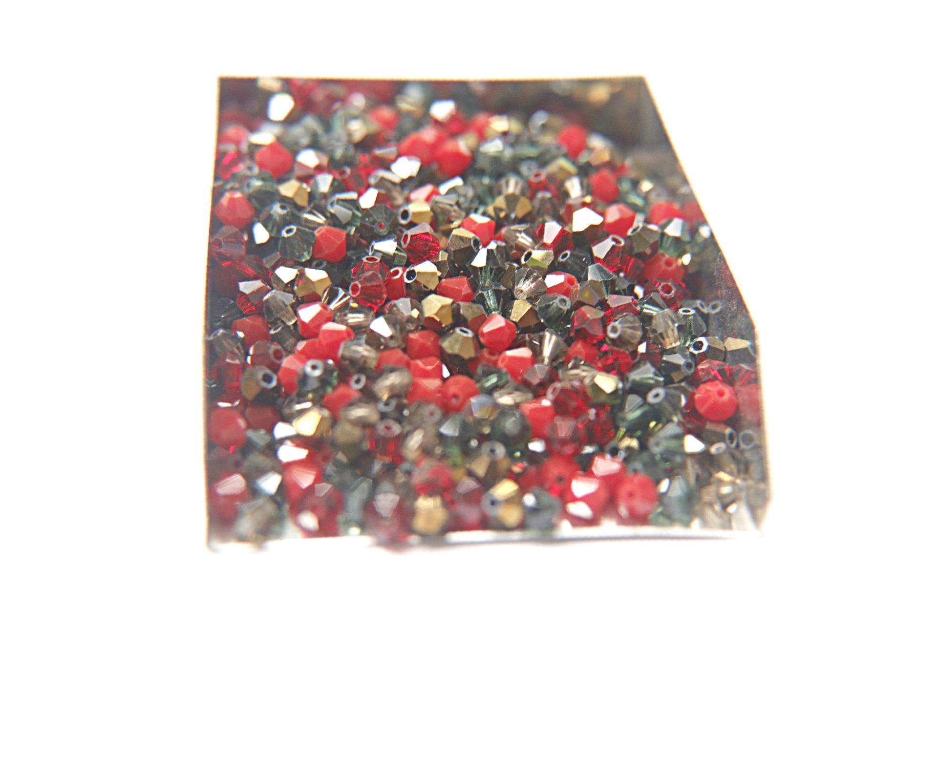 4mm Trillium Designer Mixes Swarovski Bicone beads 36/72/144/432/720 Pieces loose beads, mix beads, embroidery materials, craft supplies