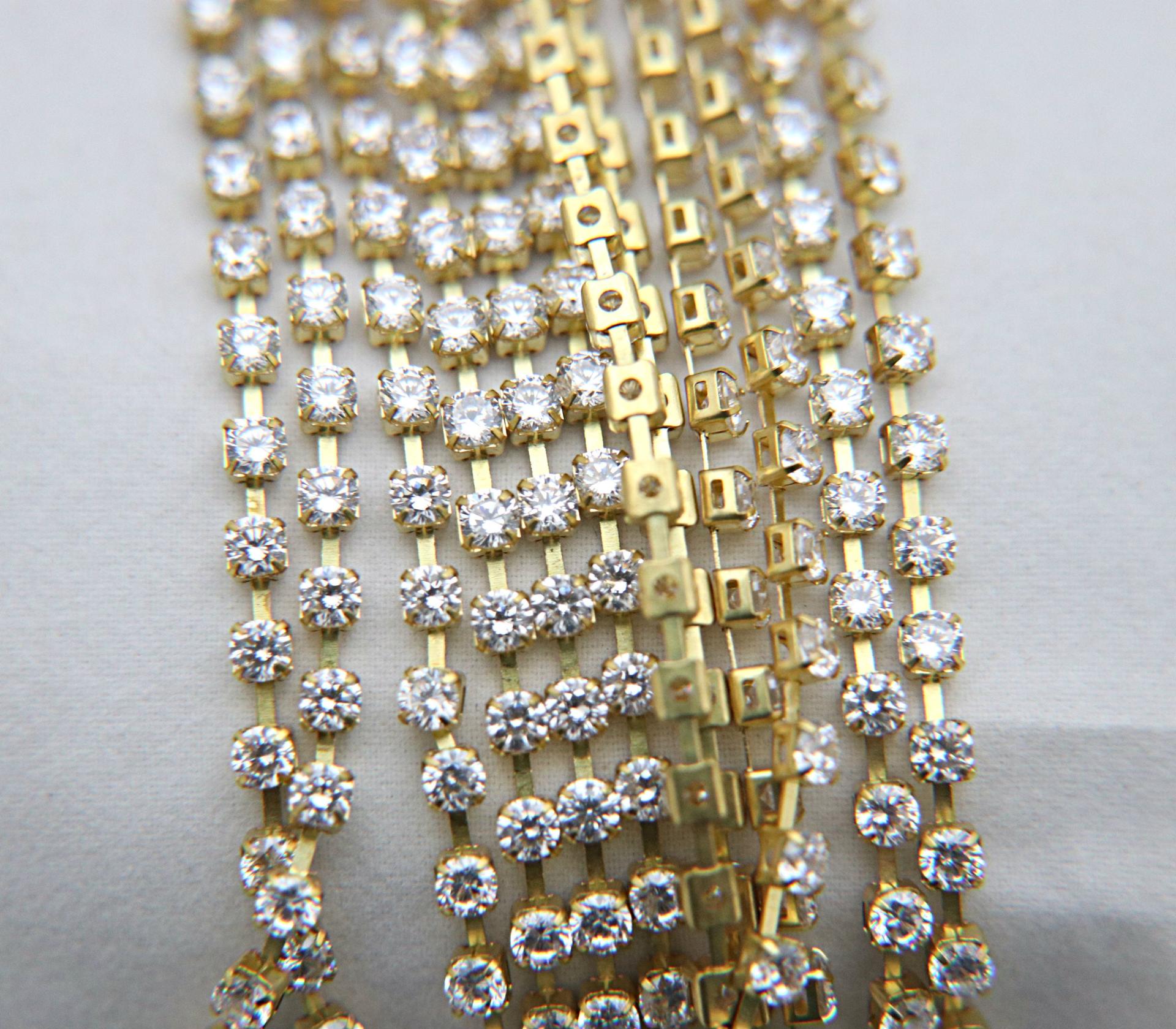 6ss/12ss Clear Cubic zirconium diamond Rhinestone 0.5/1/2/5 Meters Brass Settings embroidery materials, craft findings, embellishments