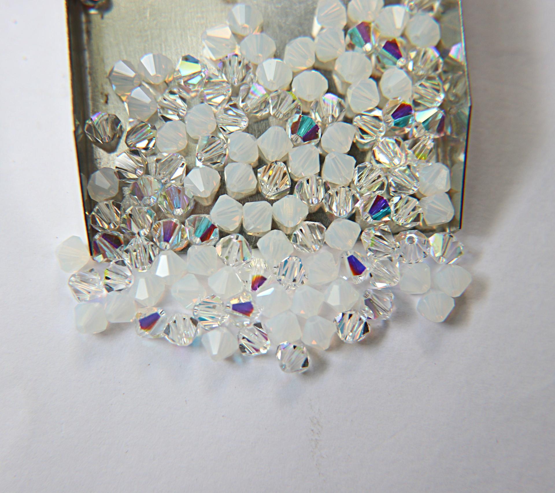 5mm Moonlight Designer Mixes Swarovski Bicone beads 12/36/72/144/432/720 Pieces jewelry making, embroidery materials, mix beads, craft