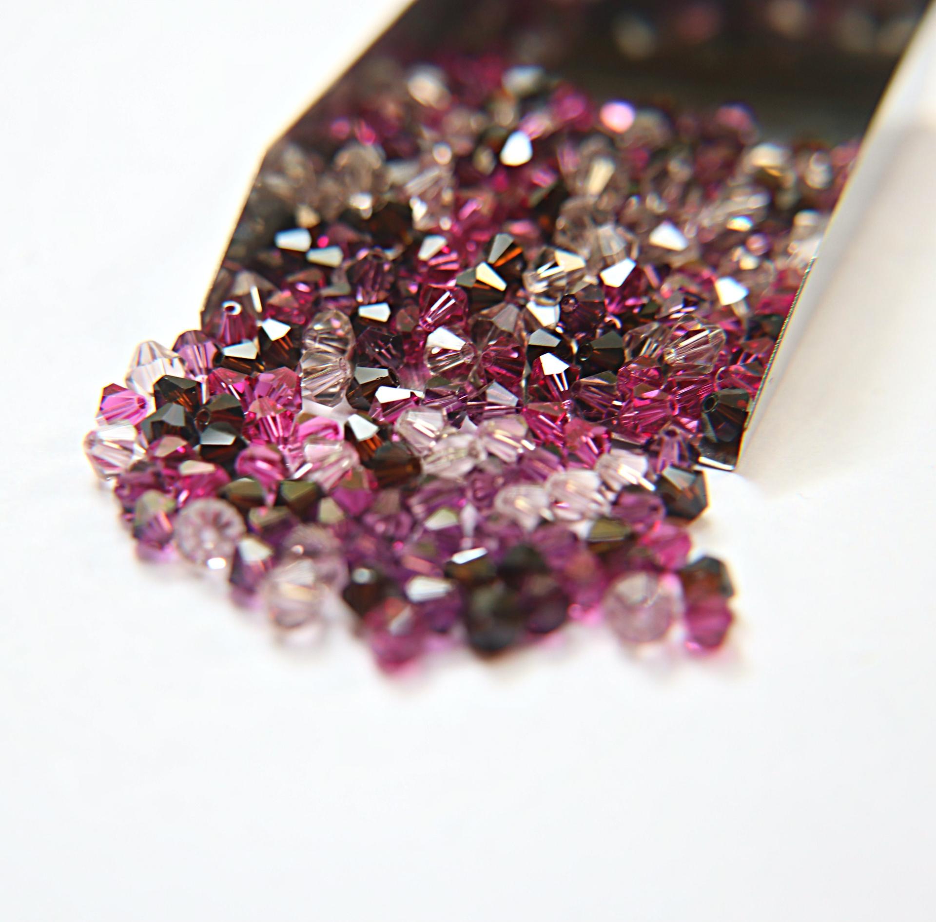 5mm Meadow Designer Mixes Swarovski Bicone beads 12/36/72/144/432/720 Pieces jewelry making, embroidery materials, mix beads, craft supply