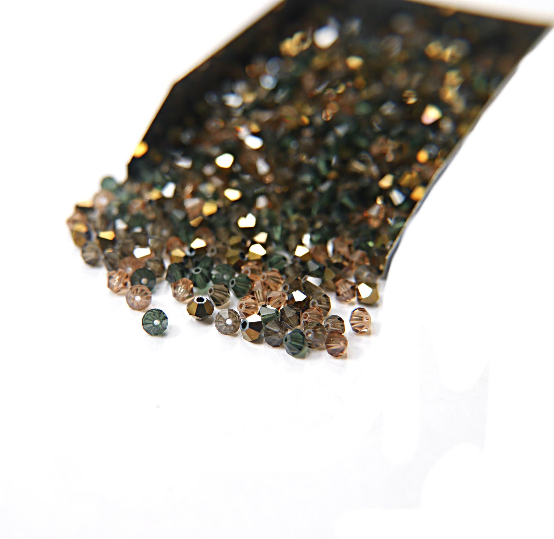 4mm Autumn Designer Mixes Swarovski Bicone beads 36/72/144/432/720 Pieces loose beads, mix beads, embroidery materials, craft supplies