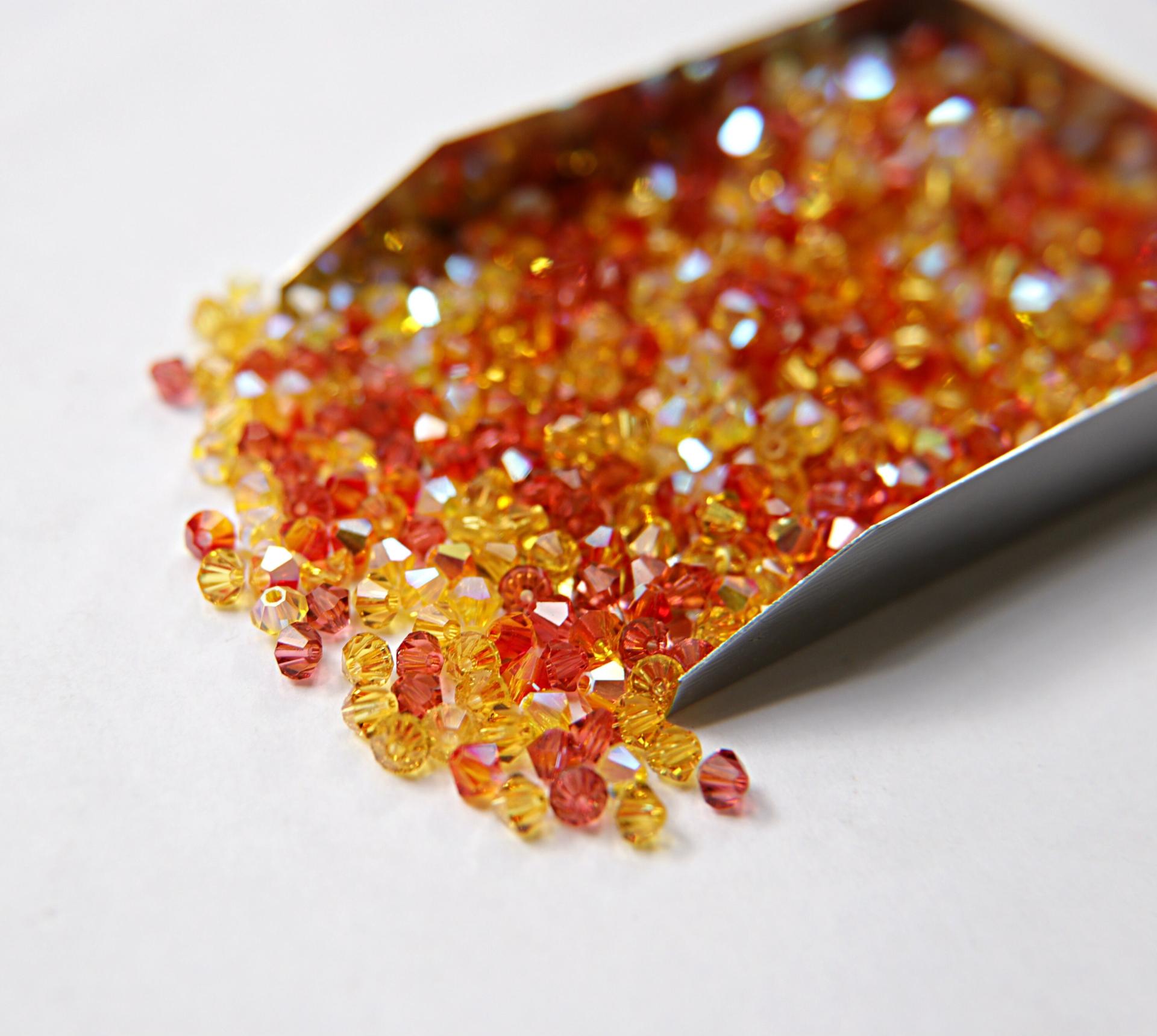 4mm Alstromeria Designer Mixes Swarovski Bicone beads 36/72/144/432/720 Pieces loose beads, mix beads, embroidery materials, craft supplies
