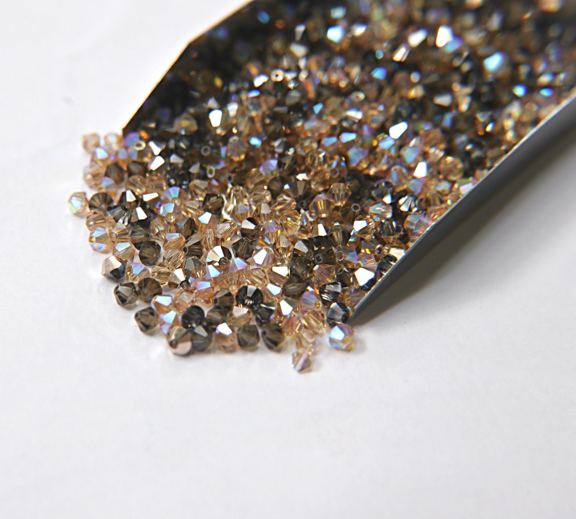 4mm Show Stopper Designer Mixes Swarovski Bicone beads 36/72/144/432/720 Pieces loose beads, mix beads, embroidery materials, craft supplies
