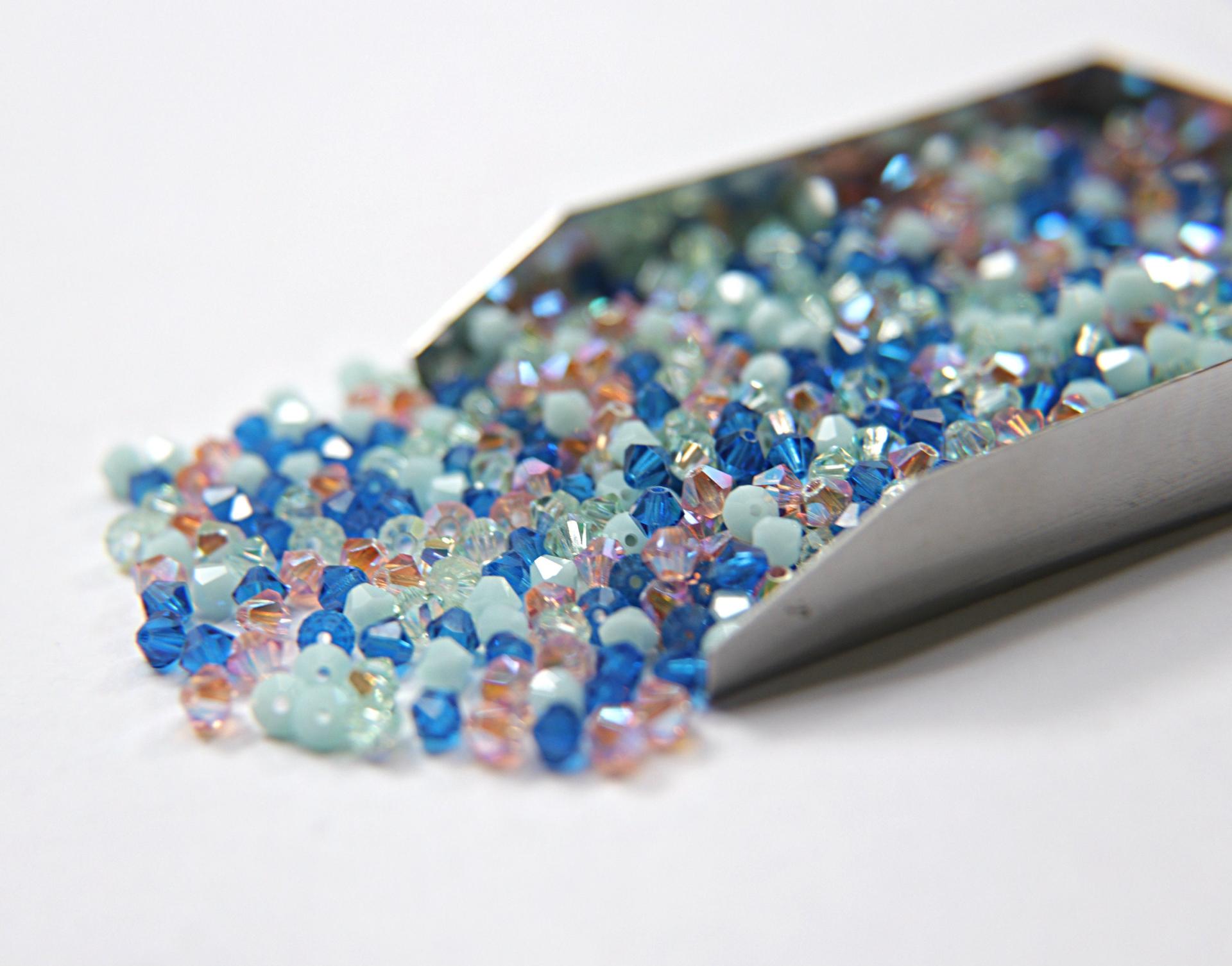 4mm Minty Designer Mixes Swarovski Bicone beads 36/72/144/432/720 Pieces loose beads, mix beads, embroidery materials, craft supplies