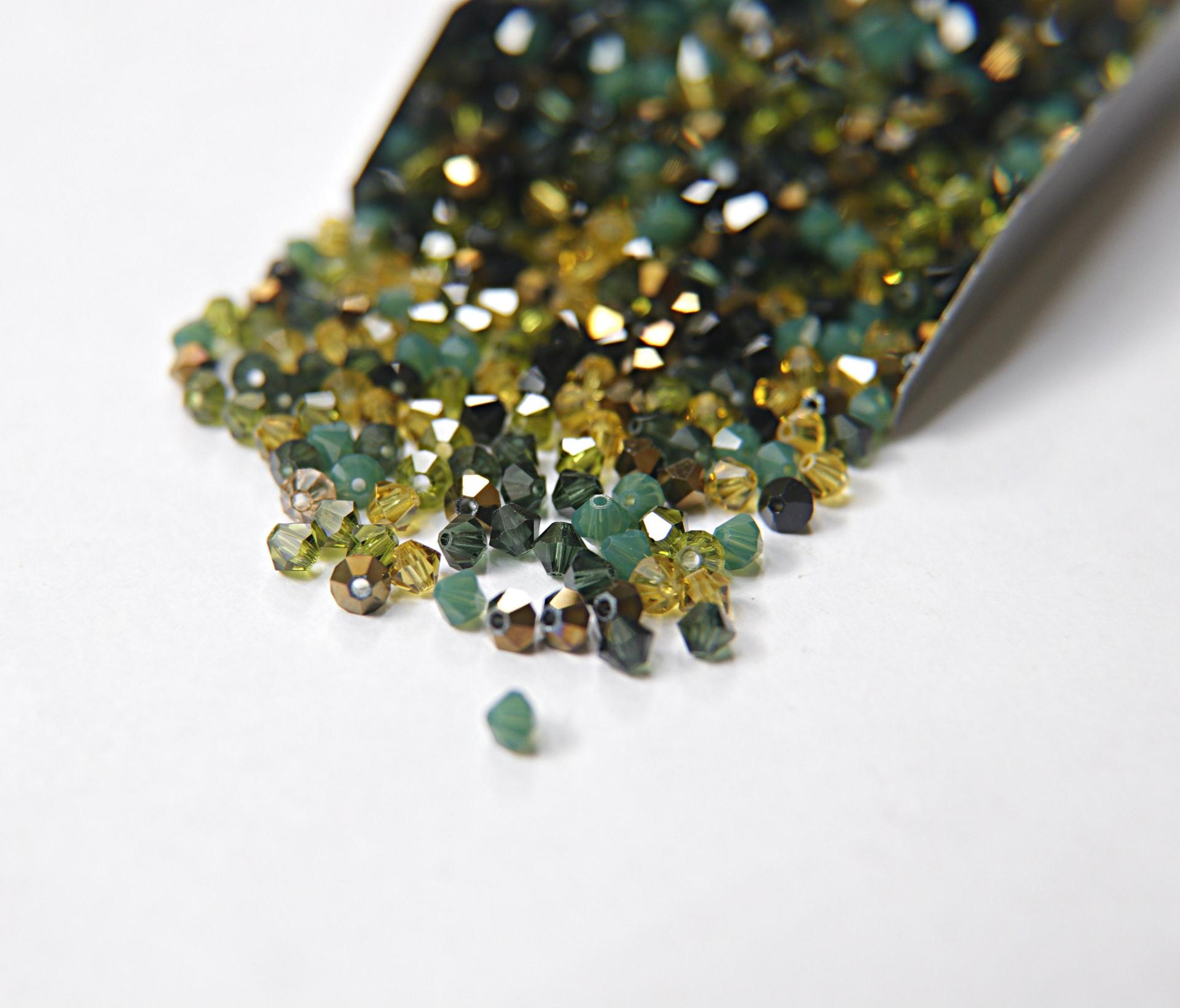 4mm Glitz Designer Mixes Swarovski Bicone beads 36/72/144/432/720 Pieces loose beads, mix beads, embroidery materials, craft supplies