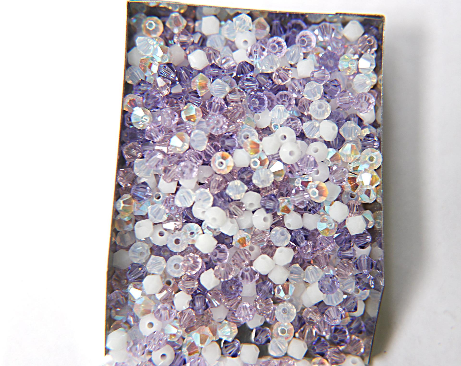 3/4mm Dichondra Designer Mixes Swarovski Bicone beads 36/72/144/432/720 Pieces loose beads, mix beads, embroidery materials, craft supplies