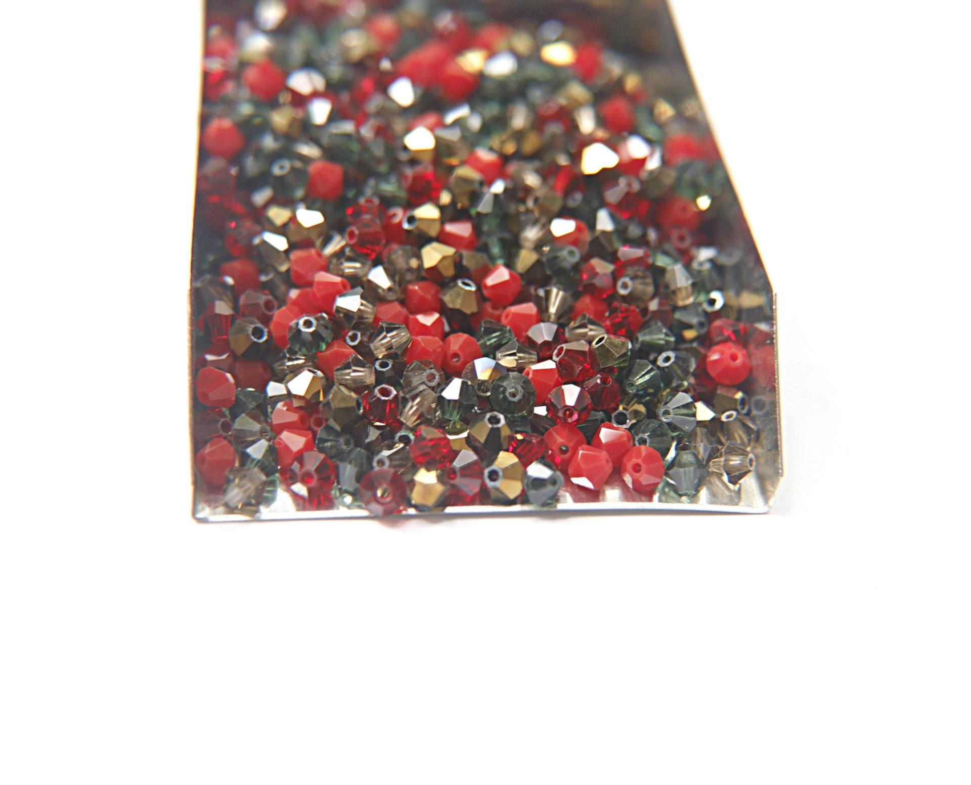 4mm Trillium Designer Mixes Swarovski Bicone beads 36/72/144/432/720 Pieces loose beads, mix beads, embroidery materials, craft supplies