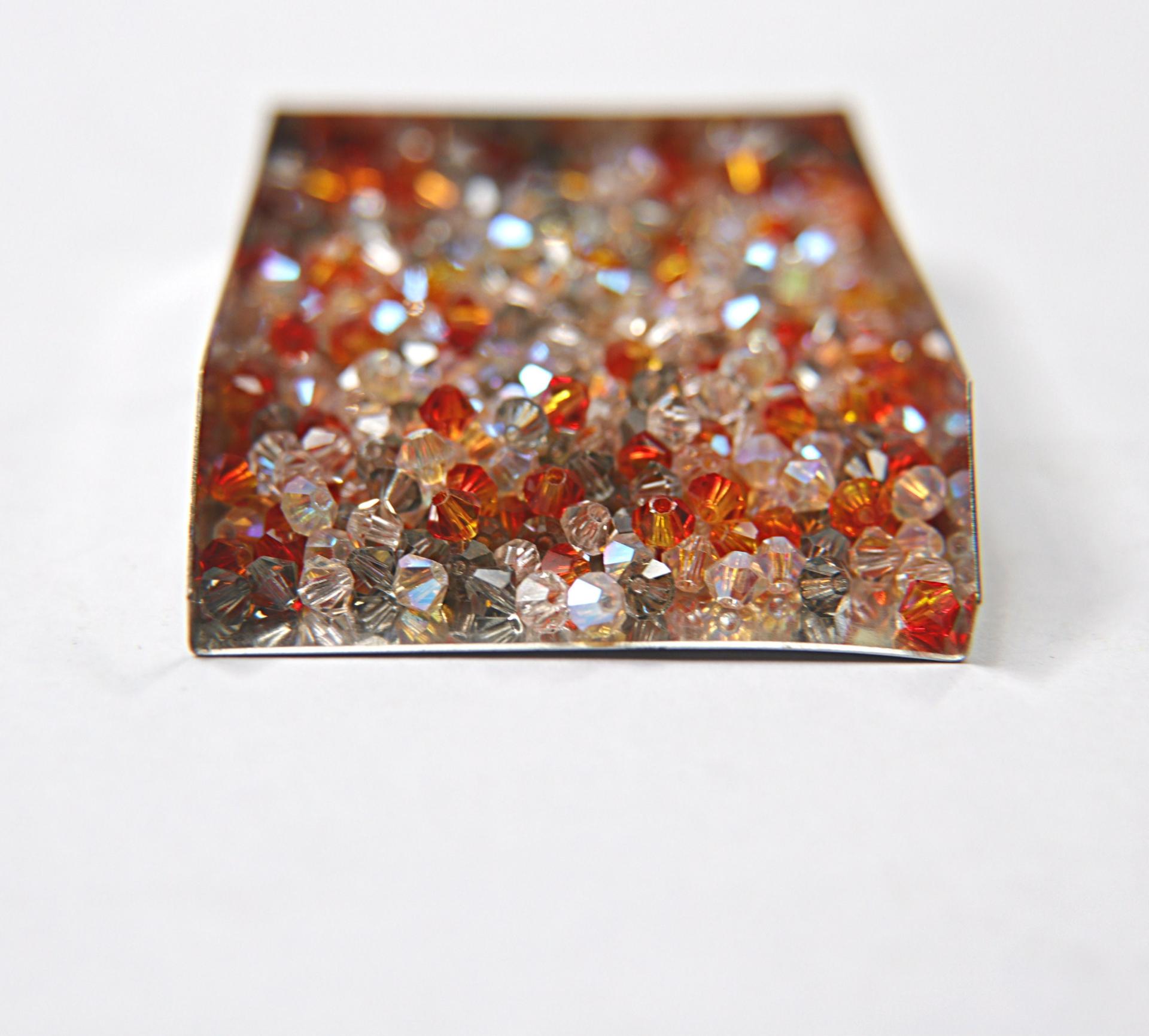 4mm Ranunculus Designer Mixes Swarovski Bicone beads 36/72/144/432/720 Pieces loose beads, mix beads, embroidery materials, craft supplies