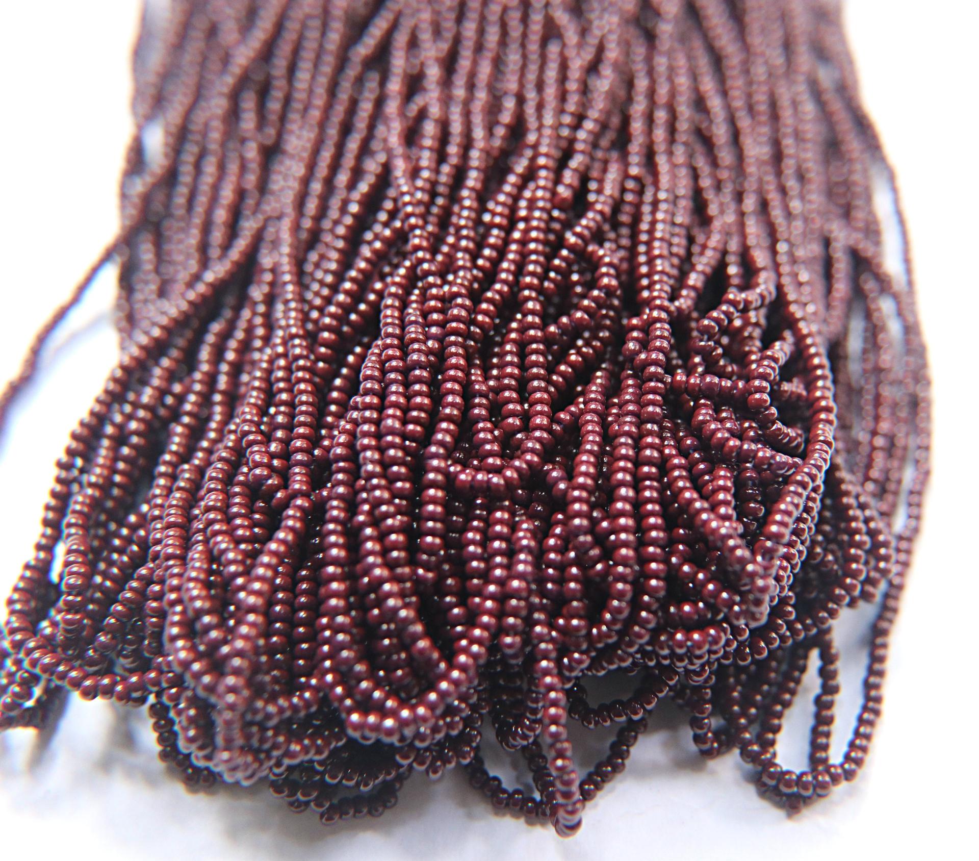 11/0 Czech Seed Bead Dark Brown Opaque 1/5/25/50/100 Full hanks Preciosa Ornella loose beads, mix beads, embroidery materials, craft supply