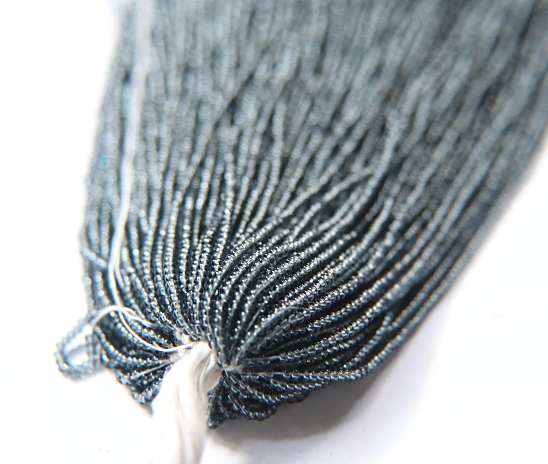11/0 Czech Seed Bead Transparent Black Diamond 1/5/25/50/100 Full hanks Preciosa Ornella loose beads, mix beads, embroidery materials