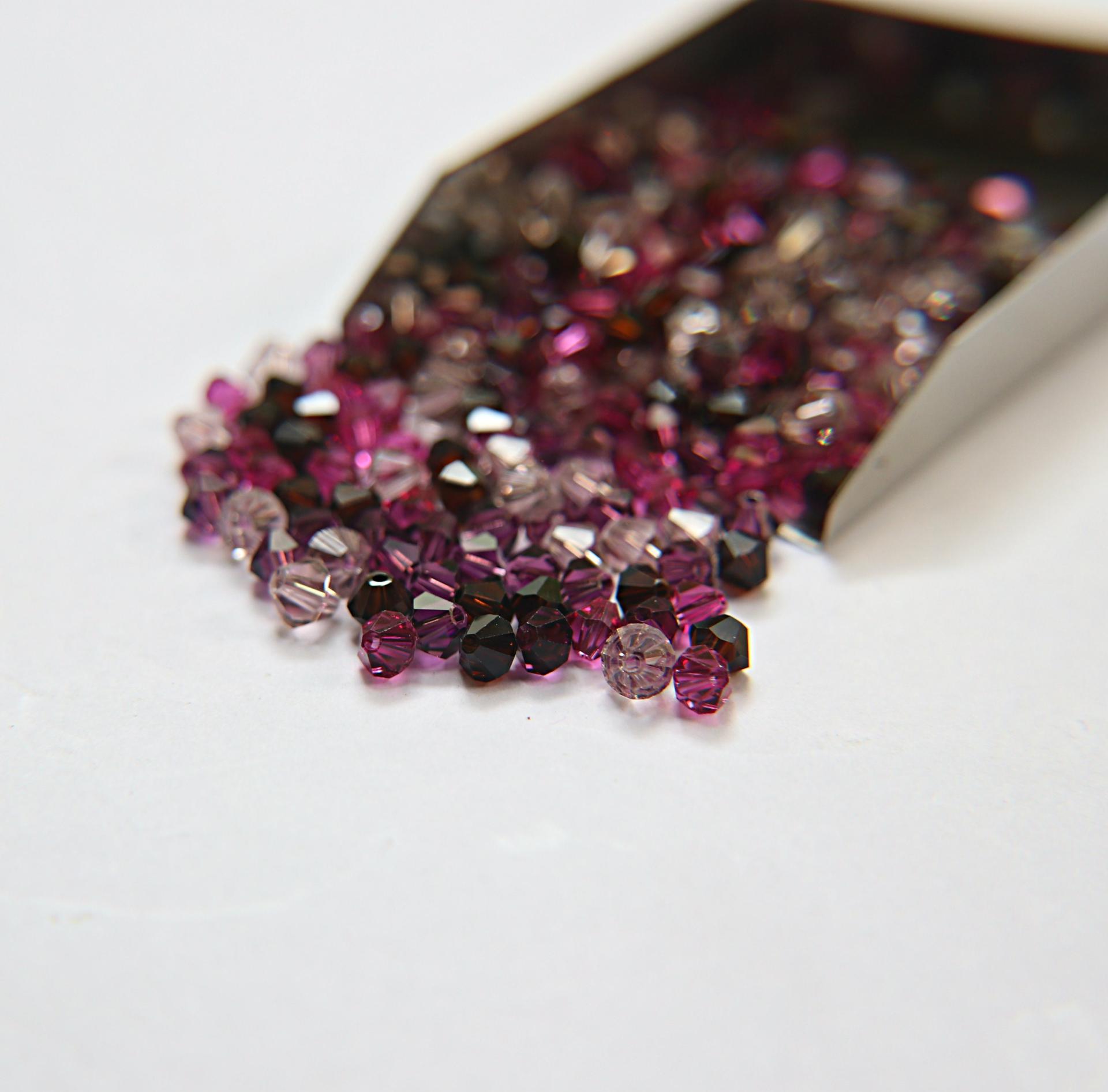 5mm Meadow Designer Mixes Swarovski Bicone beads 12/36/72/144/432/720 Pieces jewelry making, embroidery materials, mix beads, craft supply