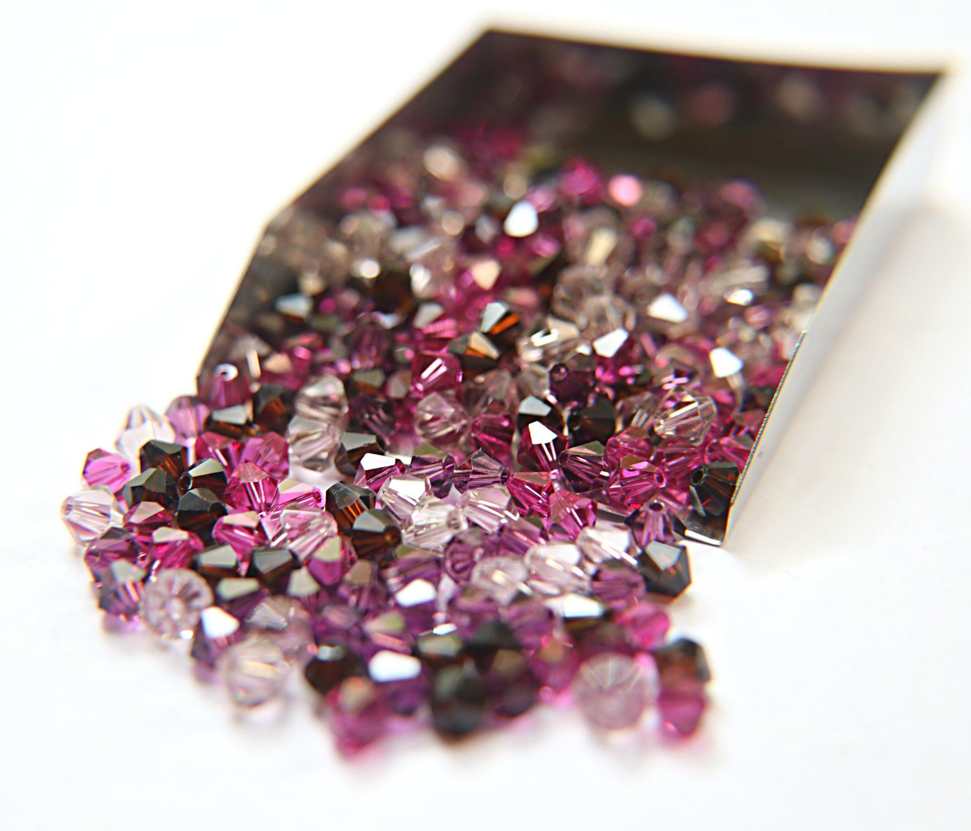 5mm Meadow Designer Mixes Swarovski Bicone beads 12/36/72/144/432/720 Pieces jewelry making, embroidery materials, mix beads, craft supply