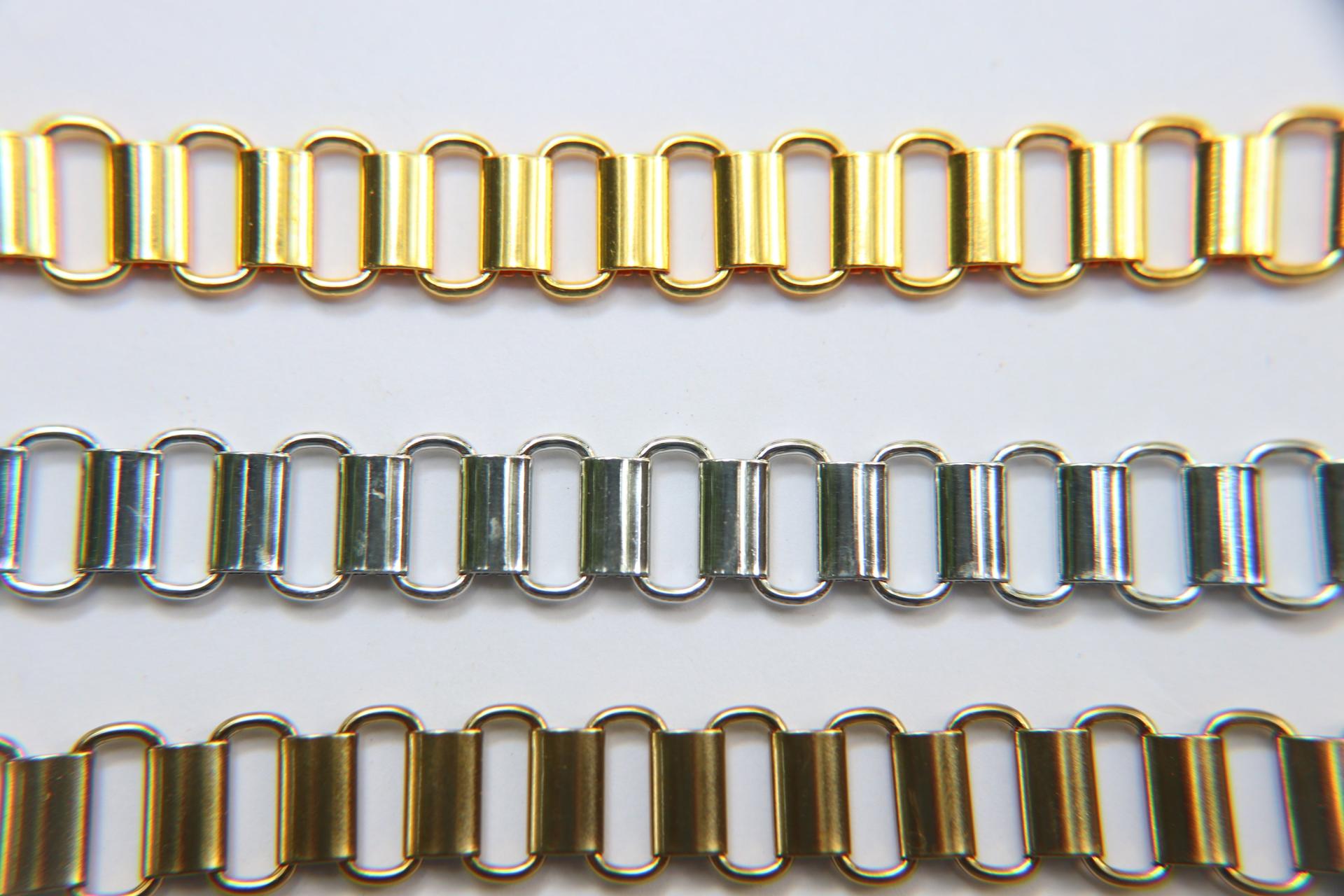 High Quality Purse Chain, Metal Shoulder Handbag Strap, Replacement Handle Chain, Metal Crossbody Bag Chain Strap, watch straps