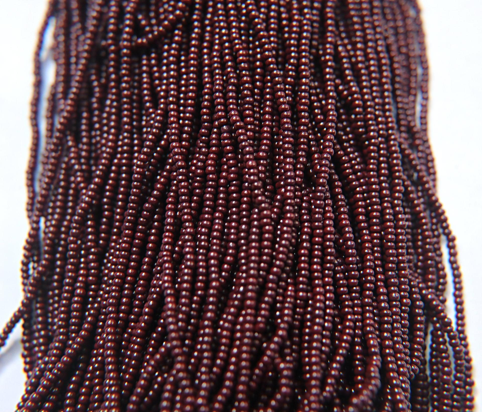 11/0 Czech Seed Bead Dark Brown Opaque 1/5/25/50/100 Full hanks Preciosa Ornella loose beads, mix beads, embroidery materials, craft supply
