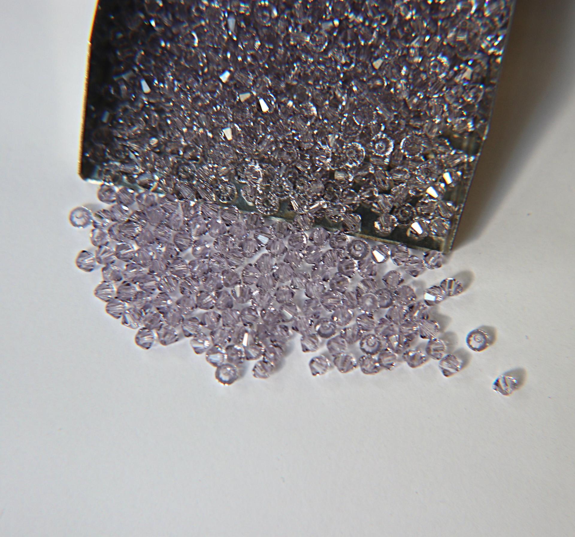 3mm Smoky Mauve Swarovski Bicone loose beads 36/72/144/432/720 Pieces (515) jewelry making, embroidery materials