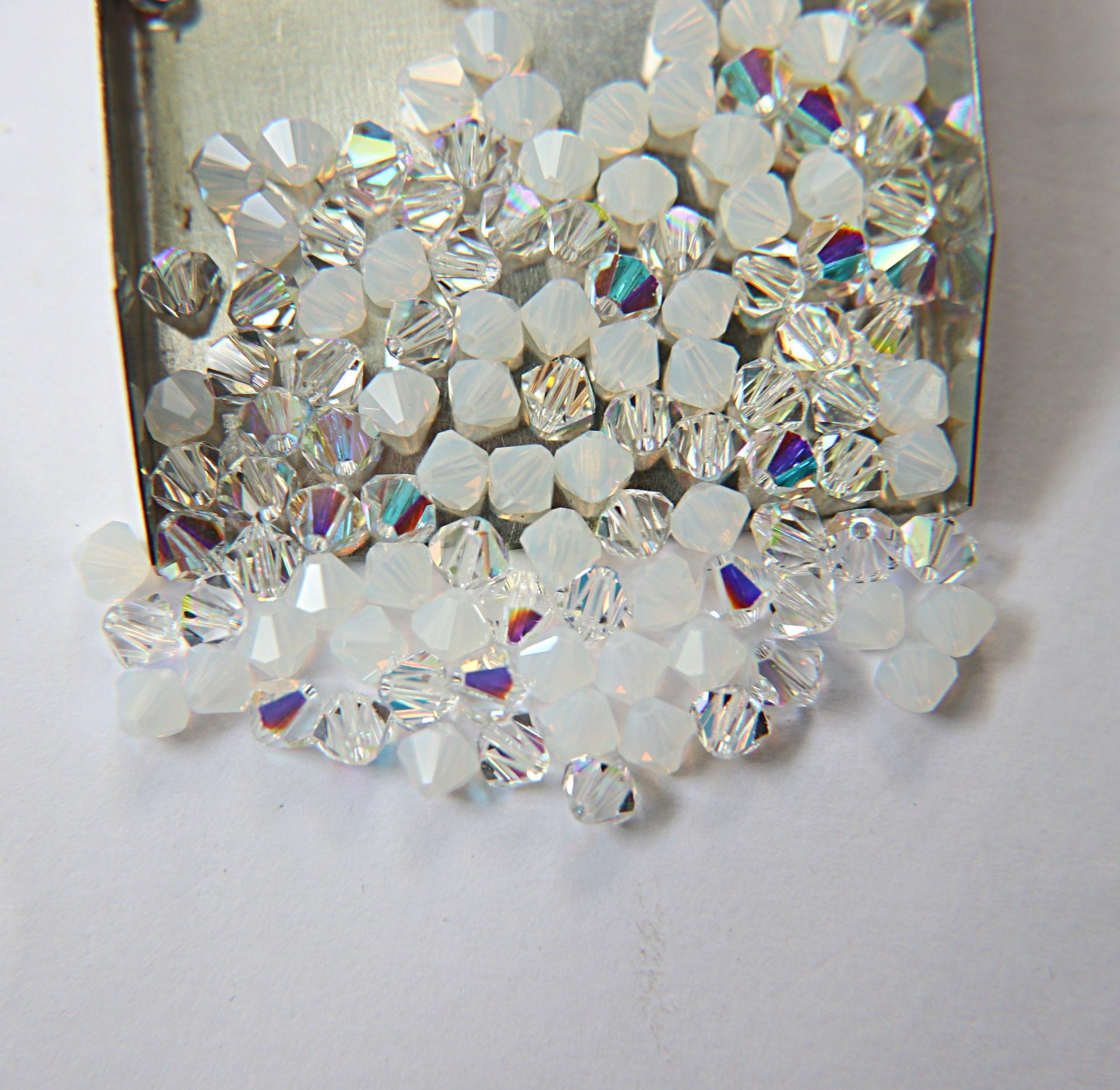 3/4mm Moonlight Designer Mixes Swarovski Bicone beads 36/72/144/432/720 Pieces loose beads, mix beads, embroidery materials, craft supplies