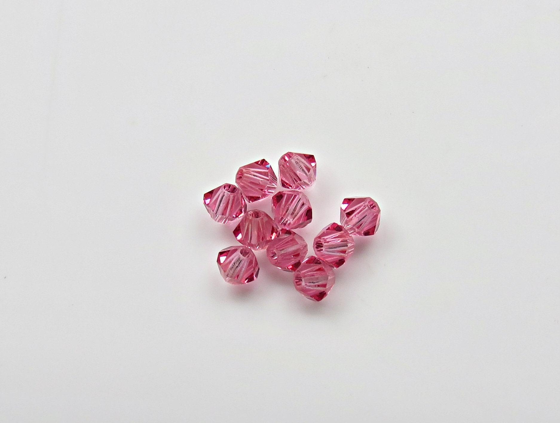 3mm Rose Swarovski Bicone 36/72/144/432/720 Pieces (204) Jewlery Making Beads, craft supply, wedding decoration,