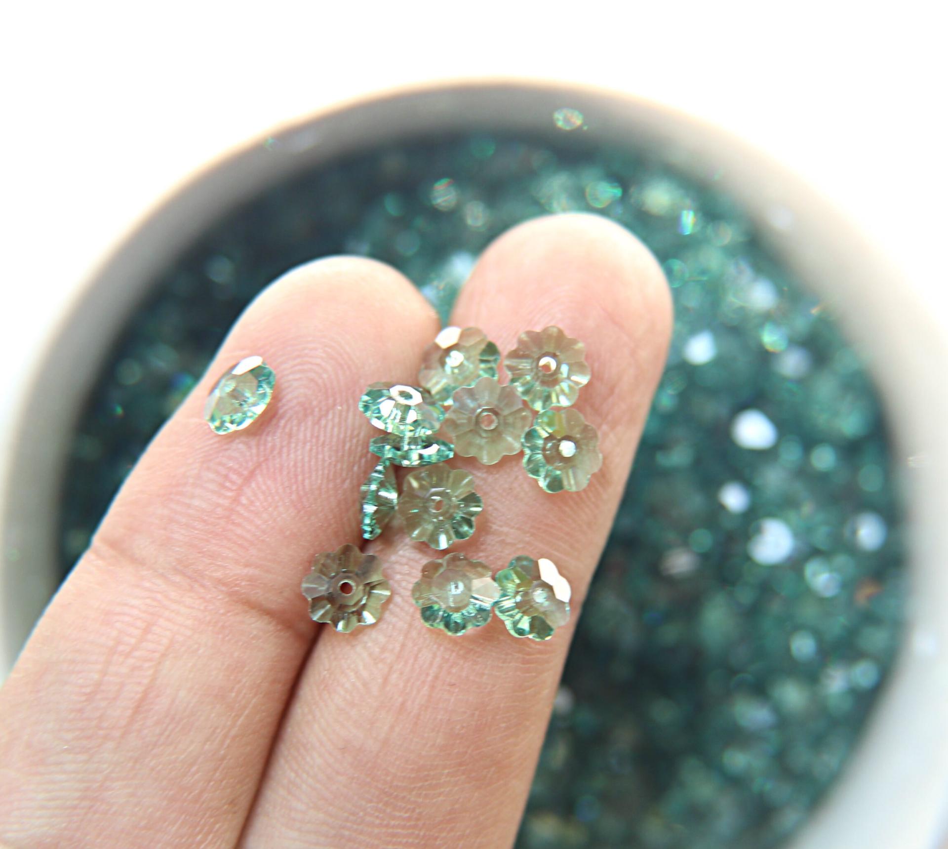 6mm Swarovski Margarita Sew-on Stone (3700) - 7 Colors Unfoiled 12/24/72/144 Pieces PREMIUM Materials