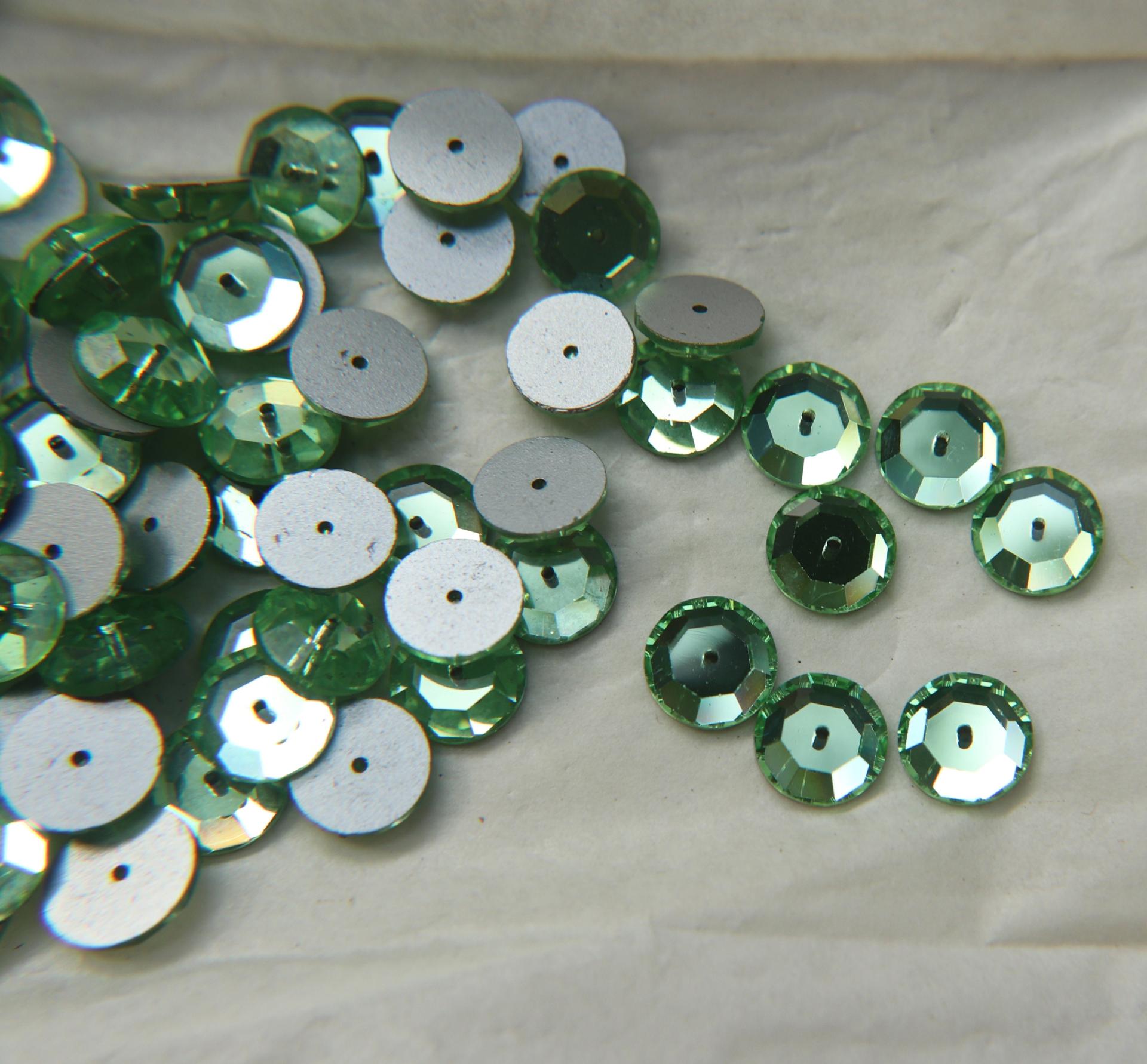 Swarovski Crystal 10MM 3000 Vintage Lochrose SEW ON STONES 6/12/24/36/72 pieces premium findings beads, sewing stones, gemstone beads