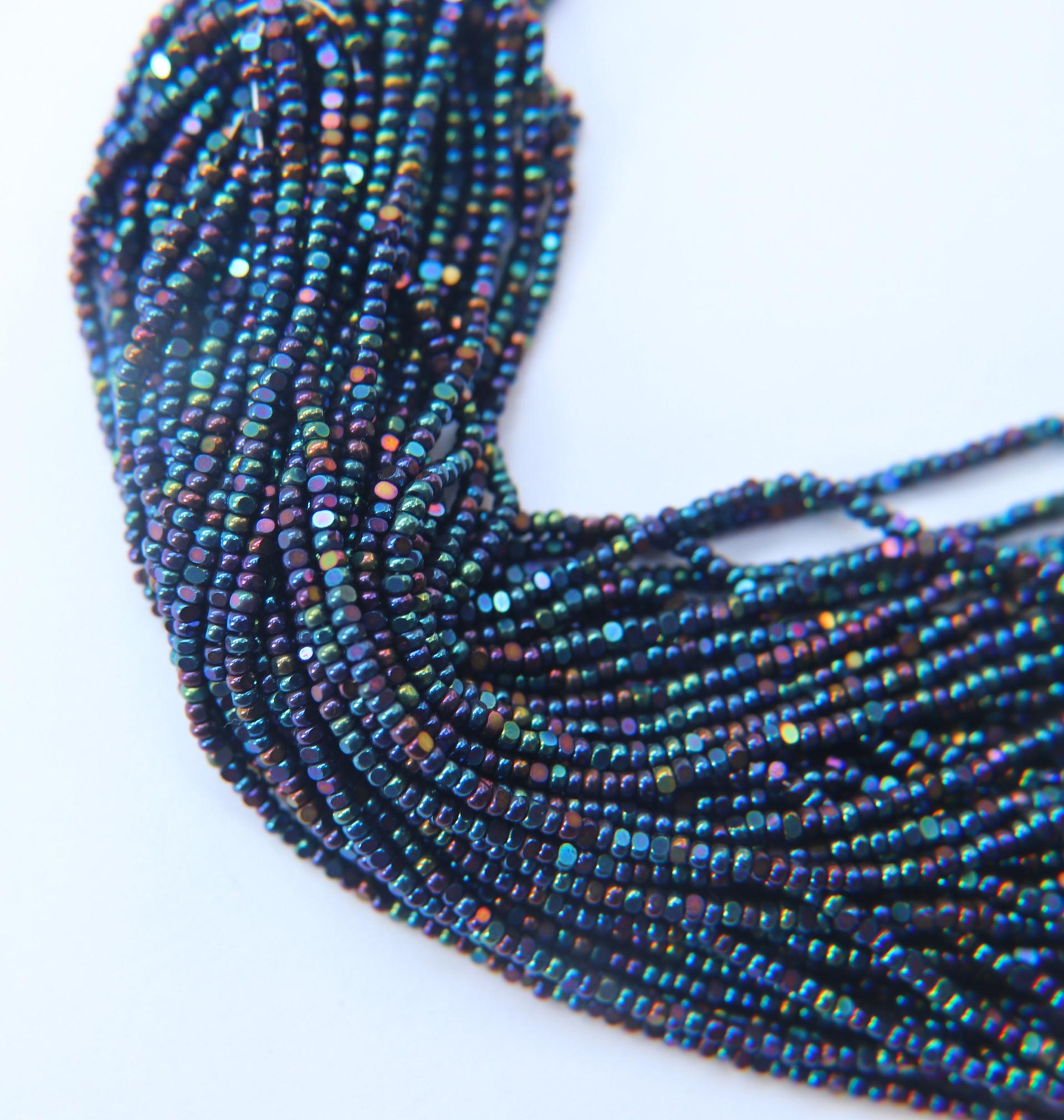 11/0 Charlotte true Cut Beads Metallic IRIS 10/20/50/250/500 Grams rare findings, embroidery materials, jewelry making, vintage beads