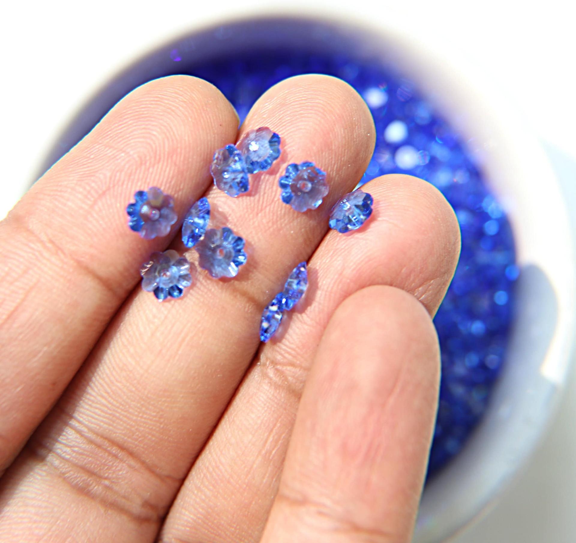 6mm Swarovski Margarita Sew-on Stone (3700) - 7 Colors Unfoiled 12/24/72/144 Pieces PREMIUM Materials