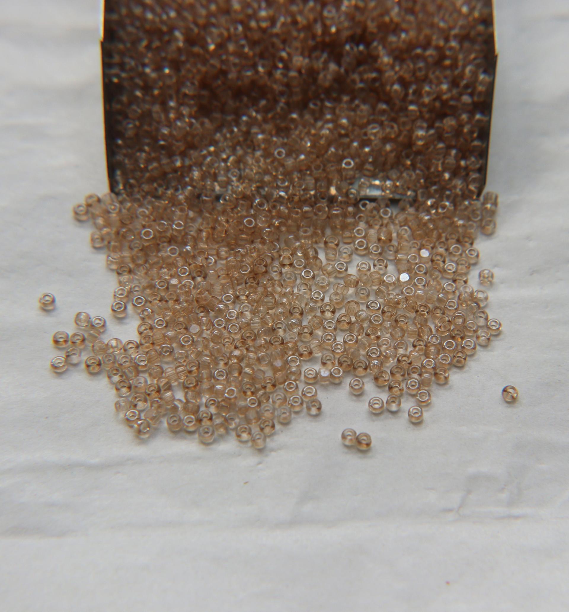 11/0 Charlotte Cut Beads Crystal Golden Honey 10/20/50/250/500 Grams PREMIUM MATERIALS