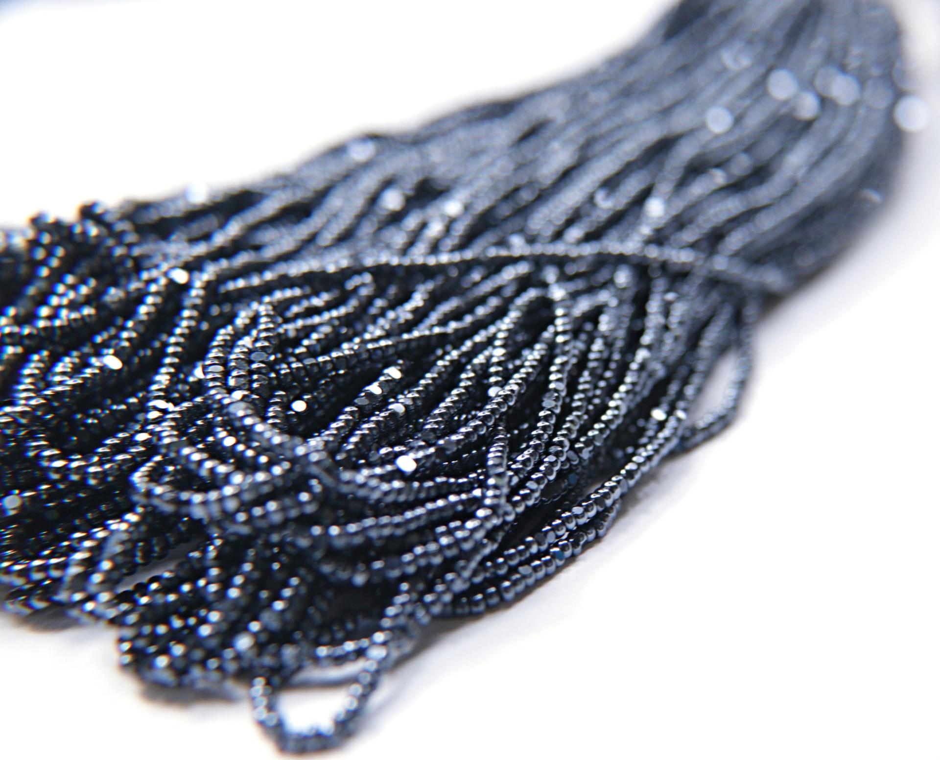 11/0 Charlotte true Cut Beads Metallic Blue True cuts 10/20/50/250/500 Grams faceted seed beads vintage findings, embroidery materials