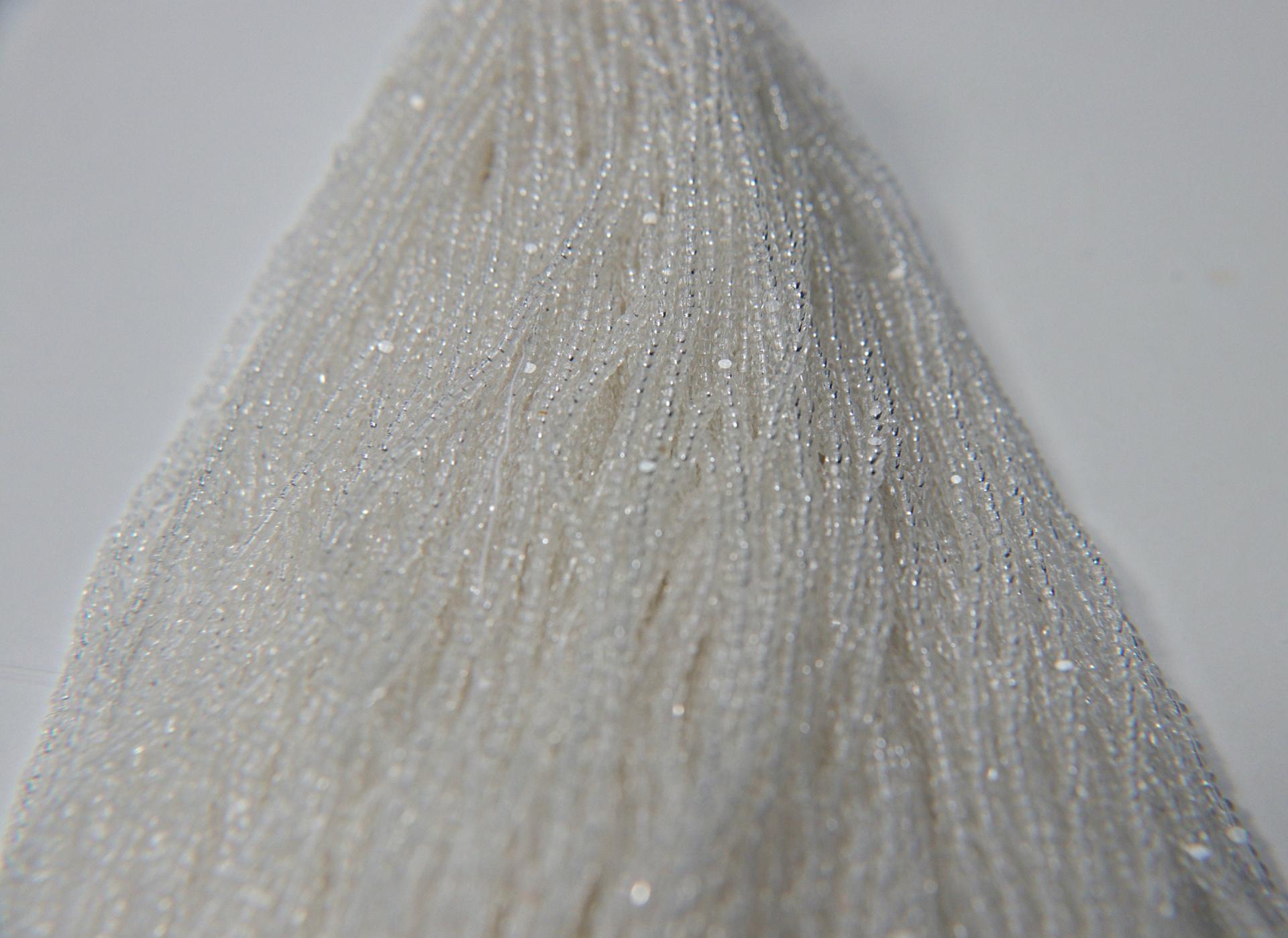11/0 Charlotte Cut Beads Crystal Transparent 10/20/50/250/500 Grams (10 Grams 1300 Pieces), rare beads, czech beads, clear beading