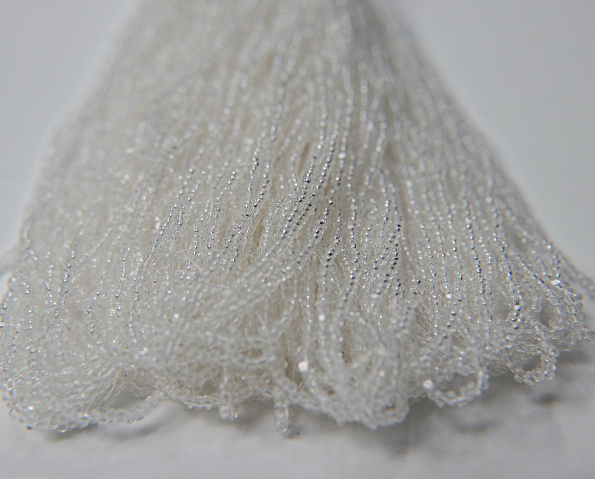 13/0 Charlotte Cut Beads Crystal Transparent 5/10/20/50/250/500 Grams craft supplies, jewelry making, embroidery materials, vintage beads