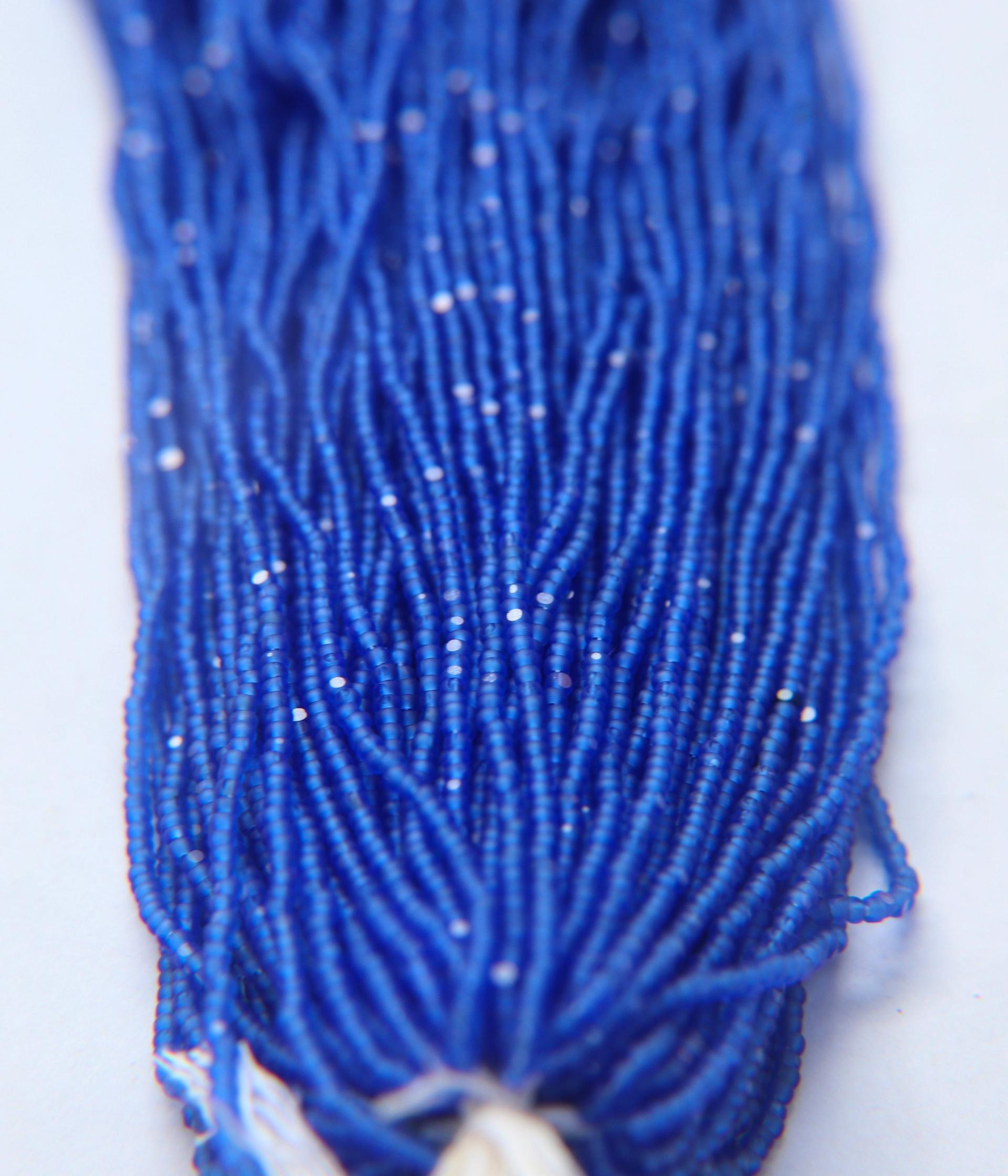 11/0 Hanks Charlotte Cut Beads Matt Sapphire Transparent 1/5/25/50/100 Hanks 2.0mm jewellery rare PREMIUM beads, jewelry supply, findings
