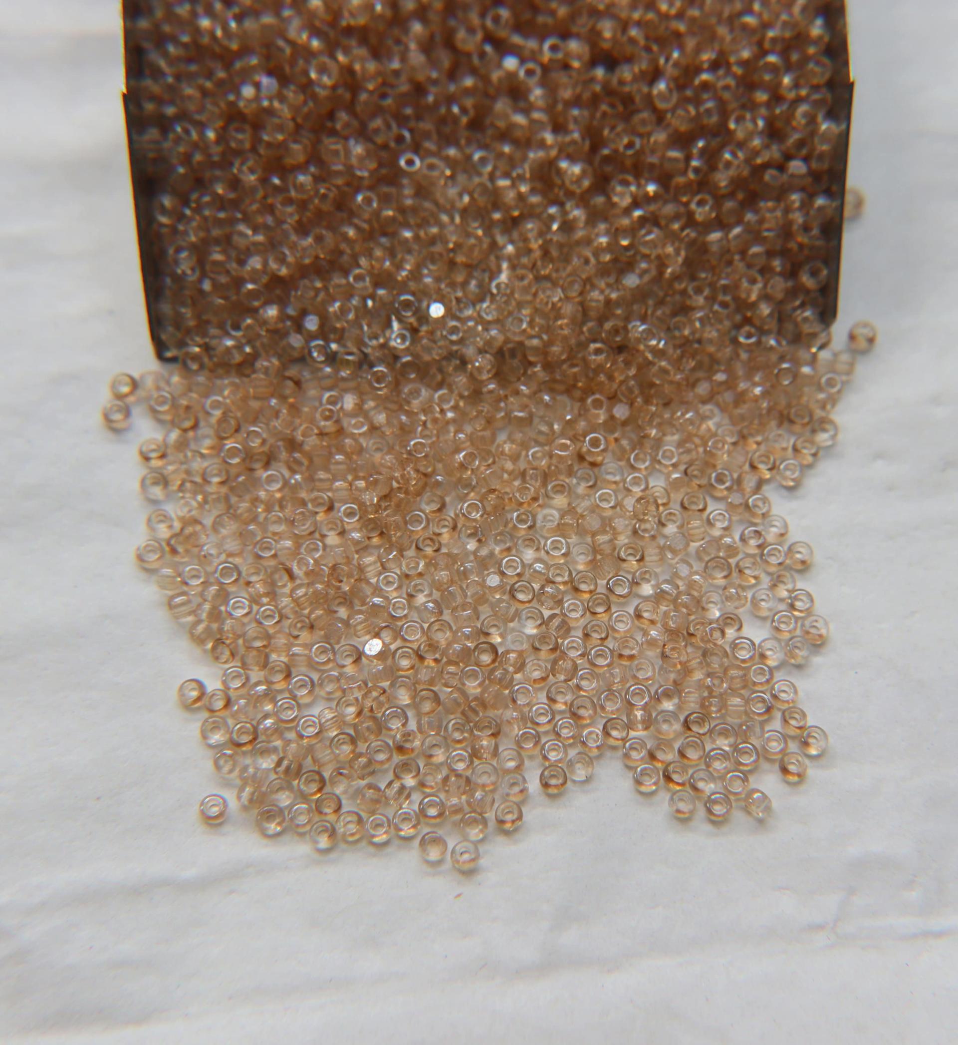 11/0 Charlotte Cut Beads Crystal Golden Honey 10/20/50/250/500 Grams PREMIUM MATERIALS