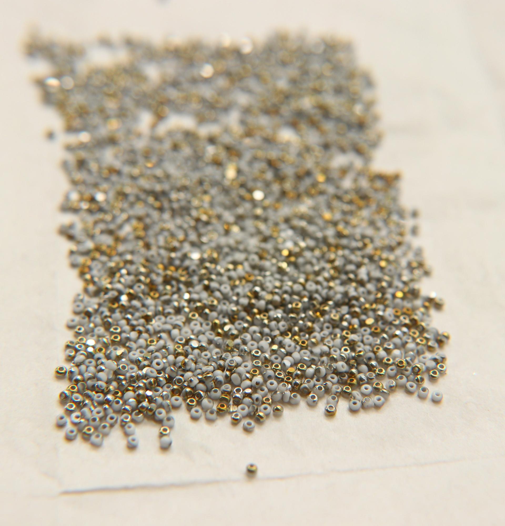 13/0 Charlotte Cut Beads Patina Chalk White Bronze Gold 5/10/20/50/250/500 Grams PREMIUM MATERIALS