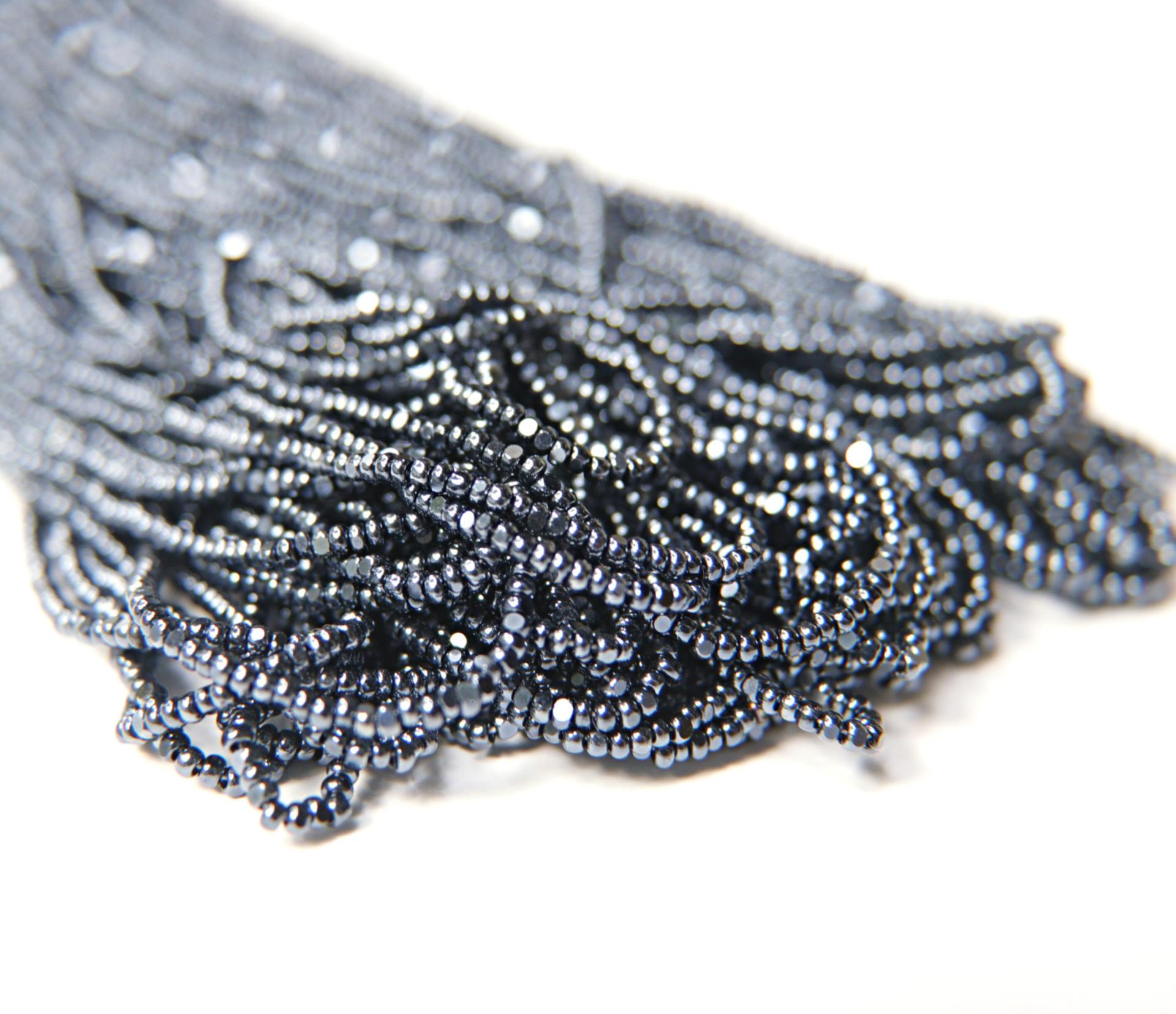 11/0 Hanks Charlotte Cut Beads METALLIC BLUE 1/5/25/50/100 Hanks 2.0mm glass beads, jewelry supply, findings, craft supply, vintage beads