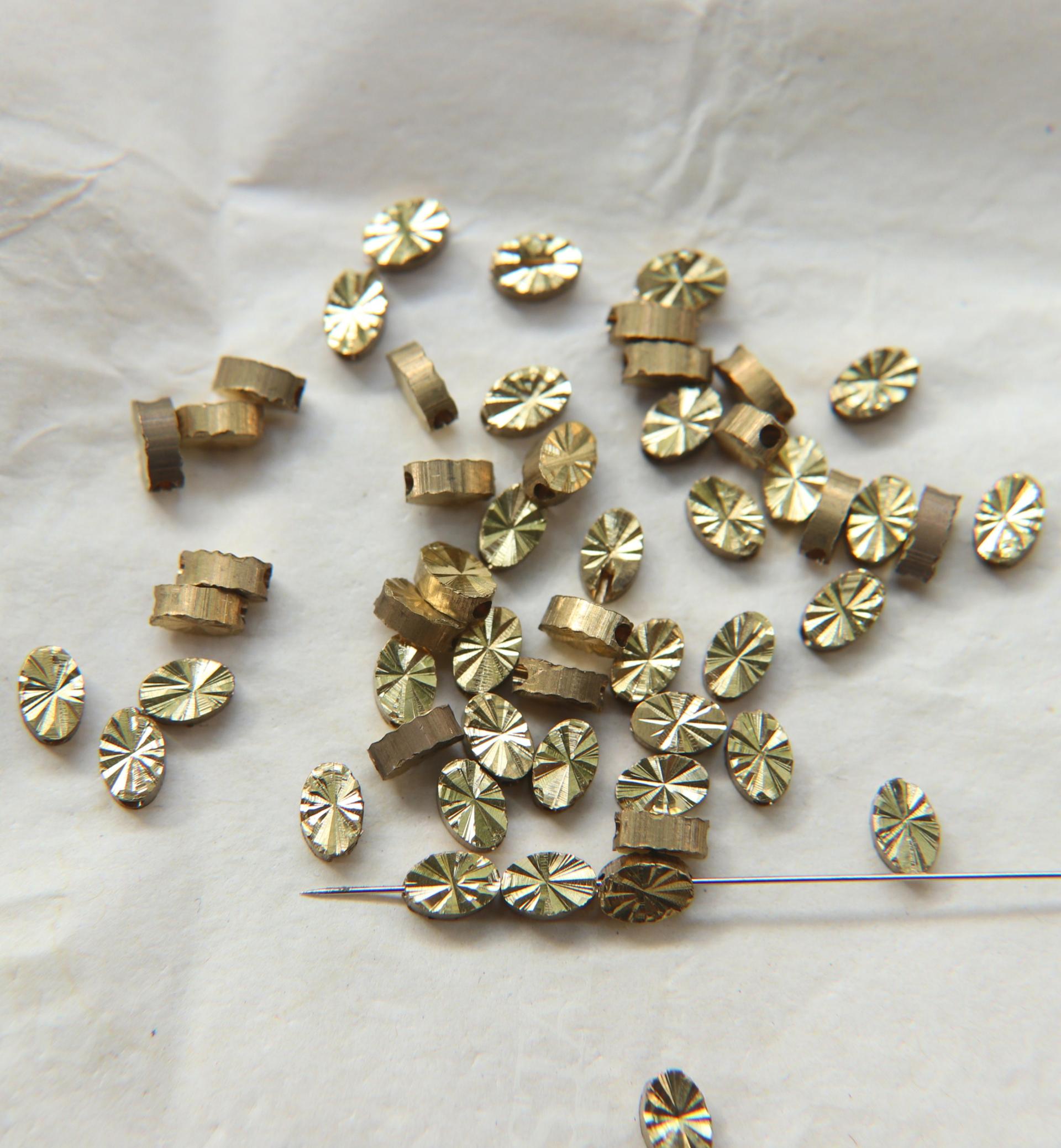 Solid Metal Beads shapes, Faceted Brass beads, Spacer Beads, Connector Beads, oval beads, heart Beads, Bracelets Beads star beads, pear bead