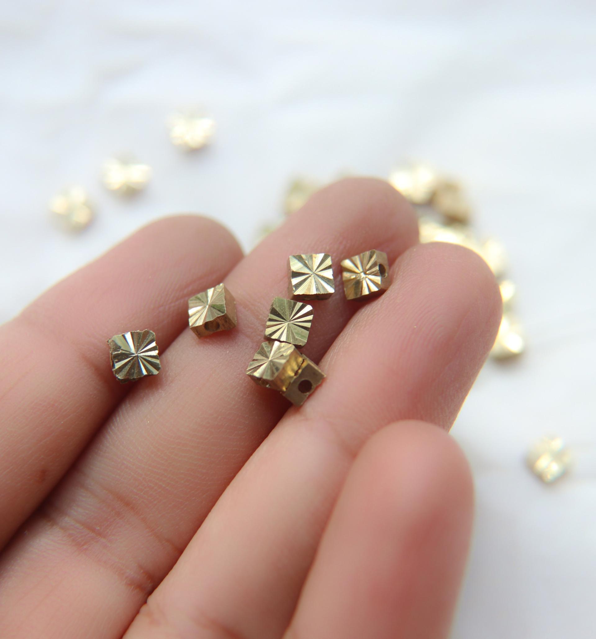 Solid Metal Beads shapes, Faceted Brass beads, Spacer Beads, Connector Beads, oval beads, heart Beads, Bracelets Beads star beads, pear bead