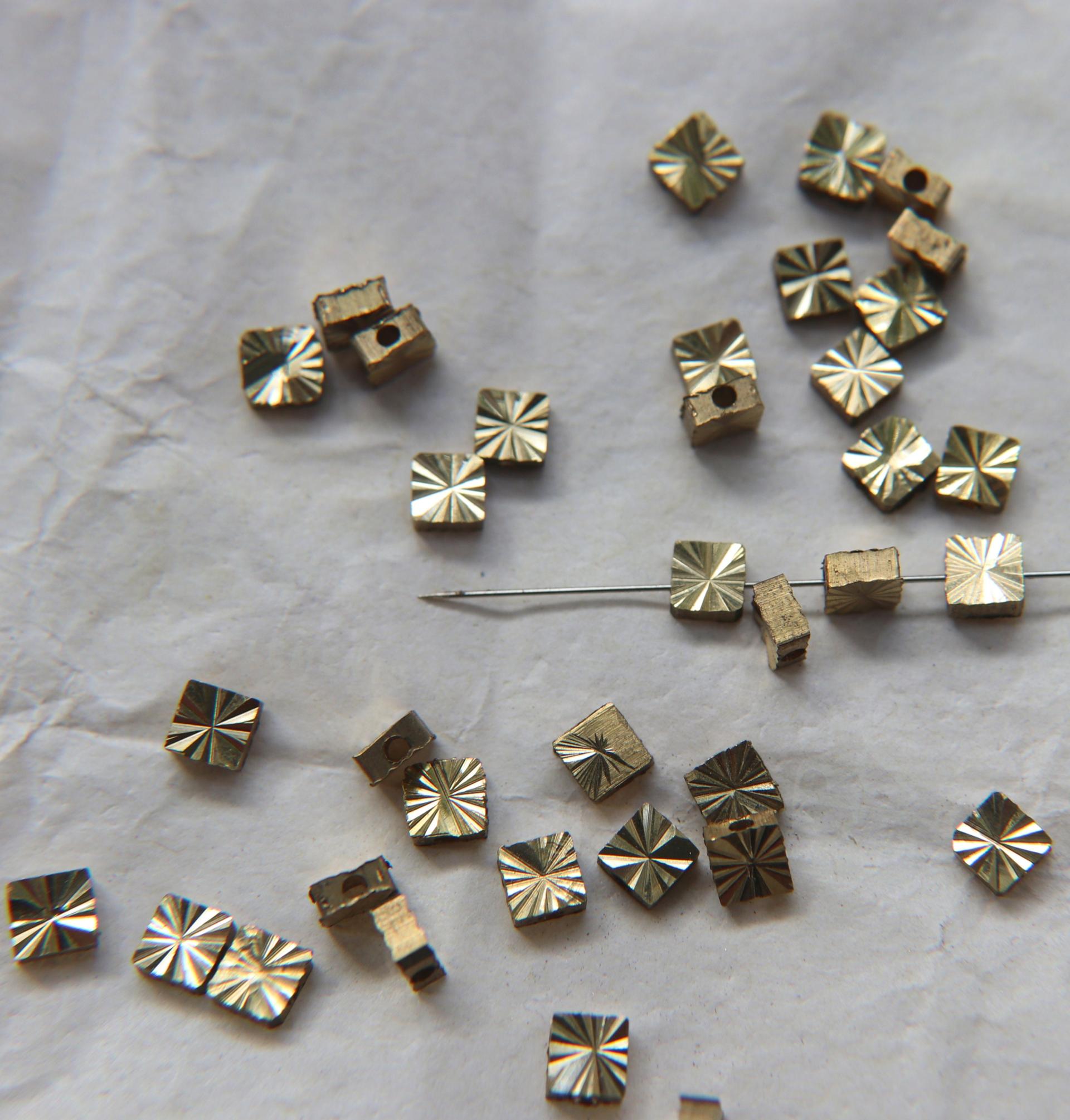 Solid Metal Beads shapes, Faceted Brass beads, Spacer Beads, Connector Beads, oval beads, heart Beads, Bracelets Beads star beads, pear bead