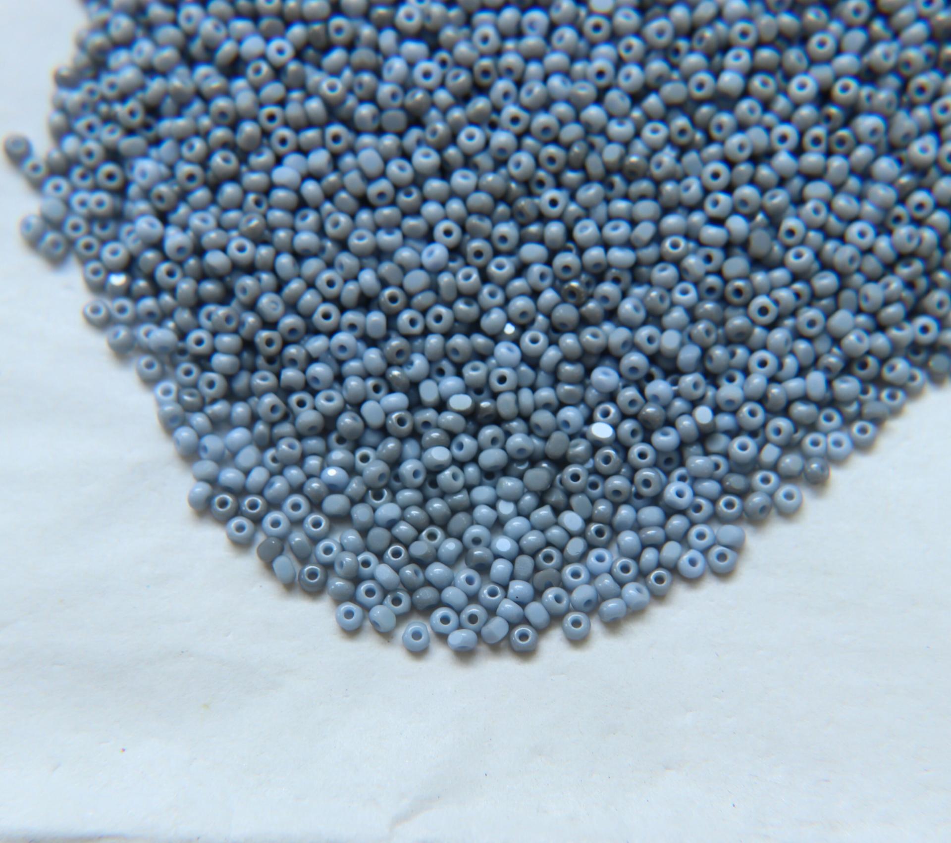 11/0 Charlotte true Cut Beads IONIZED Pale Blue Opaque 10/20/50/250/500 Grams embroidery materials greasy beads PREMIUM MATERIALS