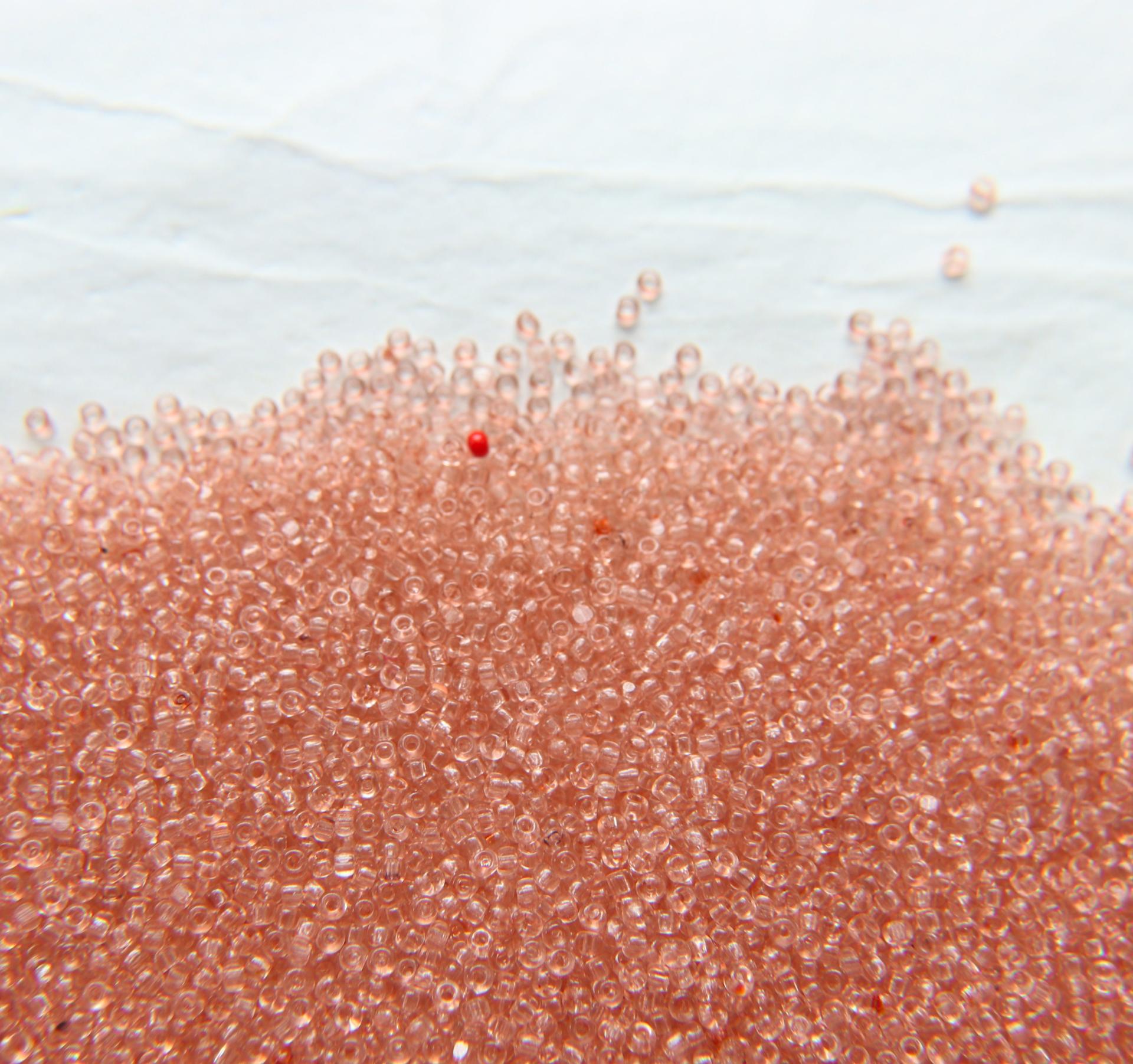 11/0 Charlotte Cut Beads Vintage Rose Transparent (Dyed) 10/20/50/250/500 Premium Seed beads, jewelry making