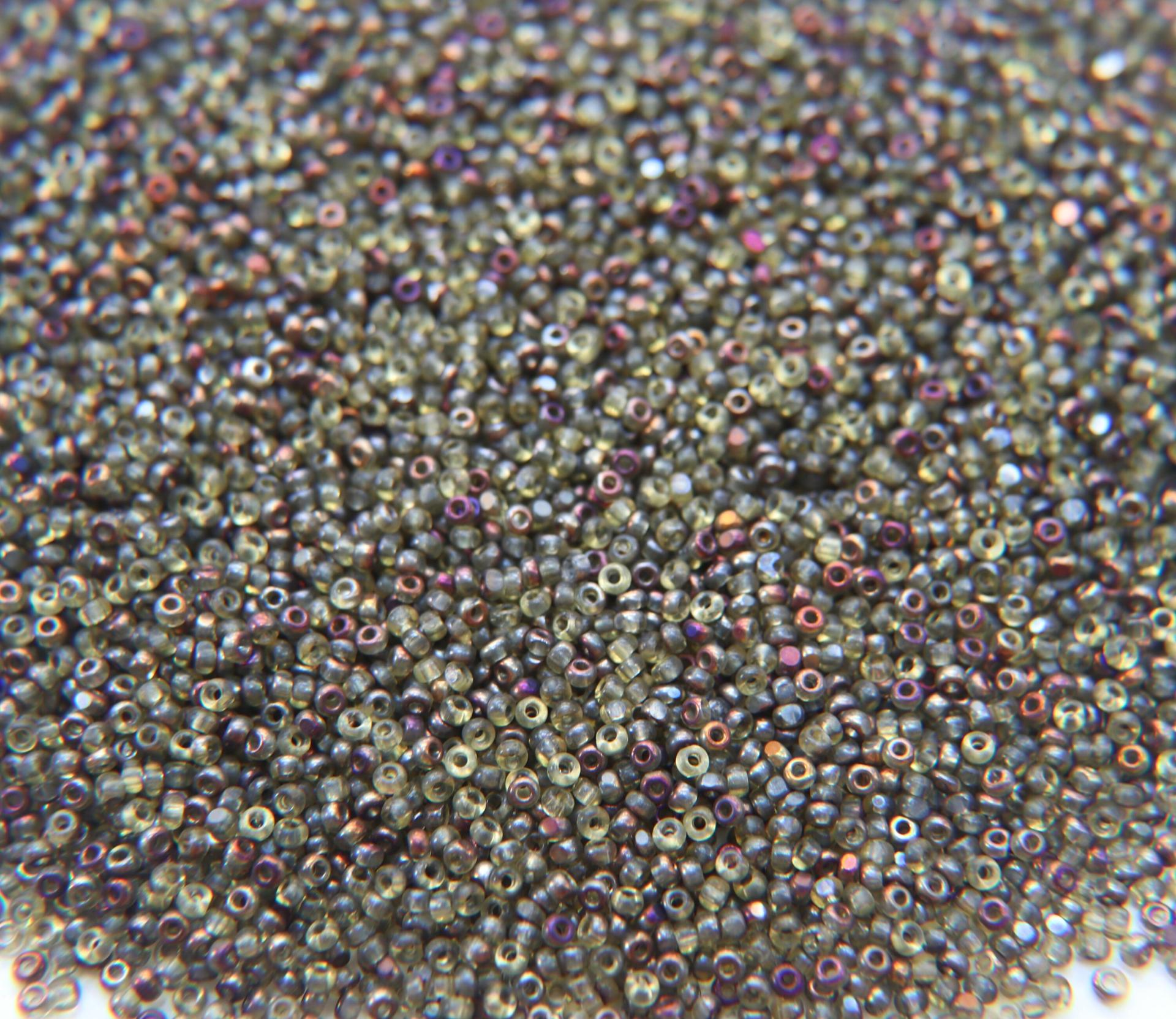 11/0 Charlotte Cut Beads Patina Light Topaz Bronze Gold 10/20/50/250/500 Grams PREMIUM MATERIALS