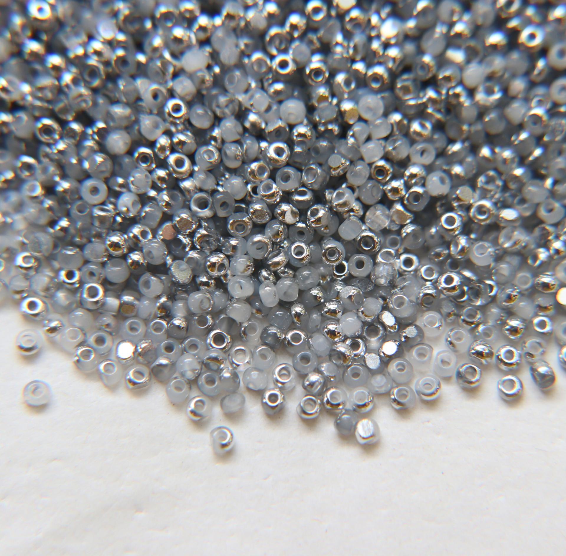 11/0 Charlotte True Cut Beads Patina Premium White Opal Silver 10/20/50/250/500 Grams PREMIUM SEED Beads
