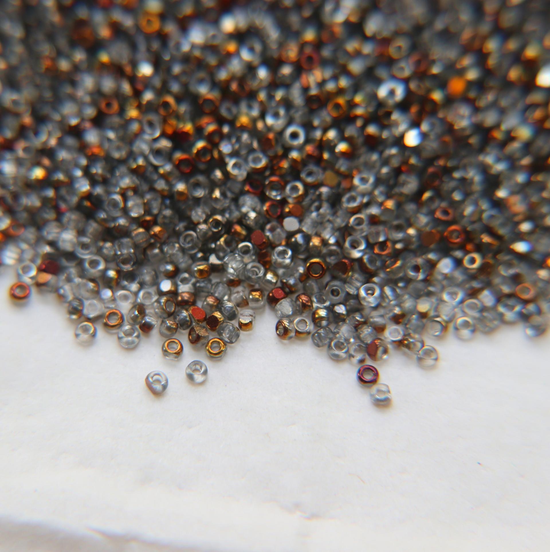 13/0 Charlotte Cut Beads Patina Crystal Bronze Gold 5/10/20/50/250/500 Grams PREMIUM MATERIALS