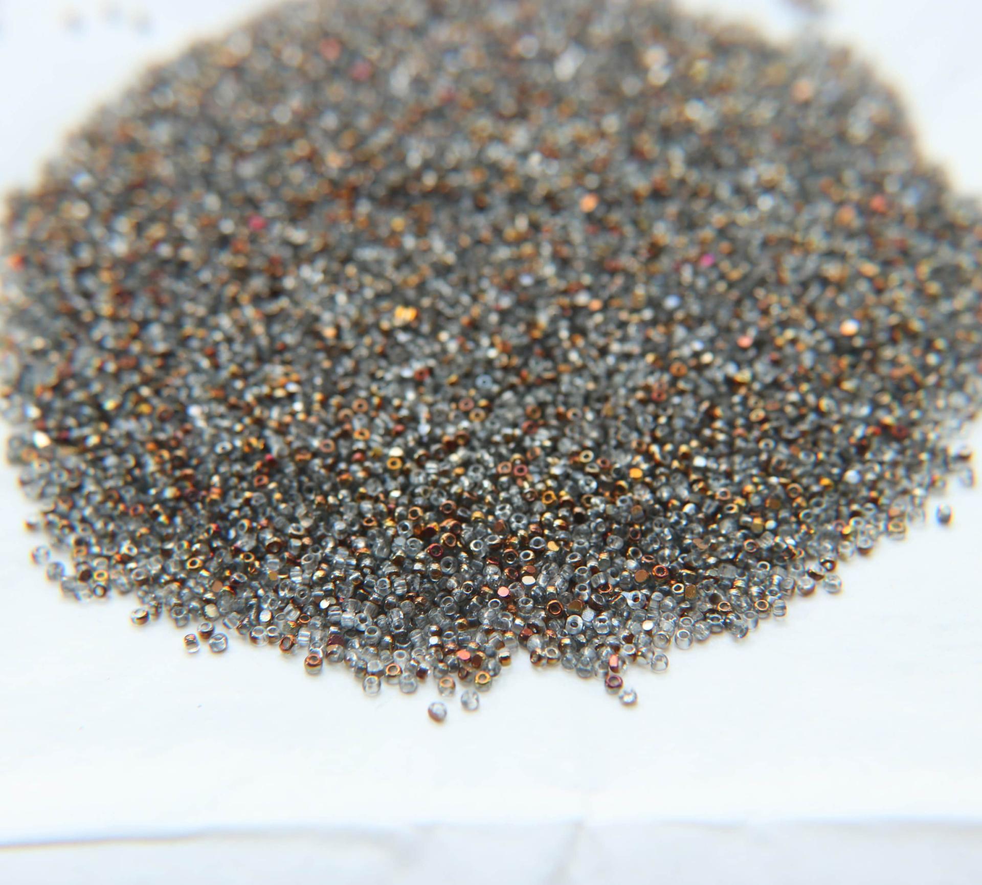 13/0 Charlotte Cut Beads Patina Crystal Bronze Gold 5/10/20/50/250/500 Grams PREMIUM MATERIALS