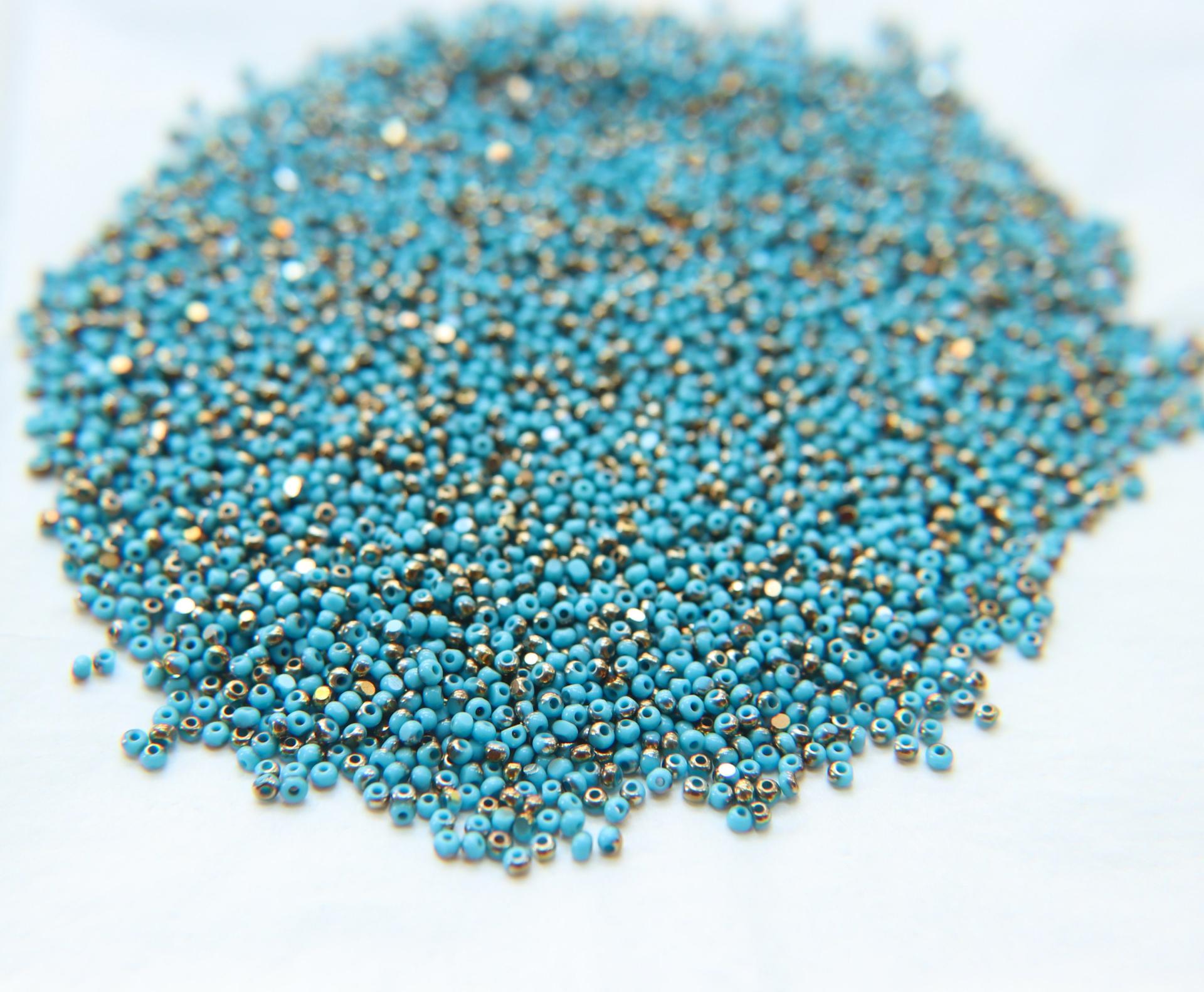 11/0 Charlotte true Cut Beads Patina Premium Turquoise Blue Bronze Gold 10/20/50/250/500 Grams PREMIUM SEED Beads